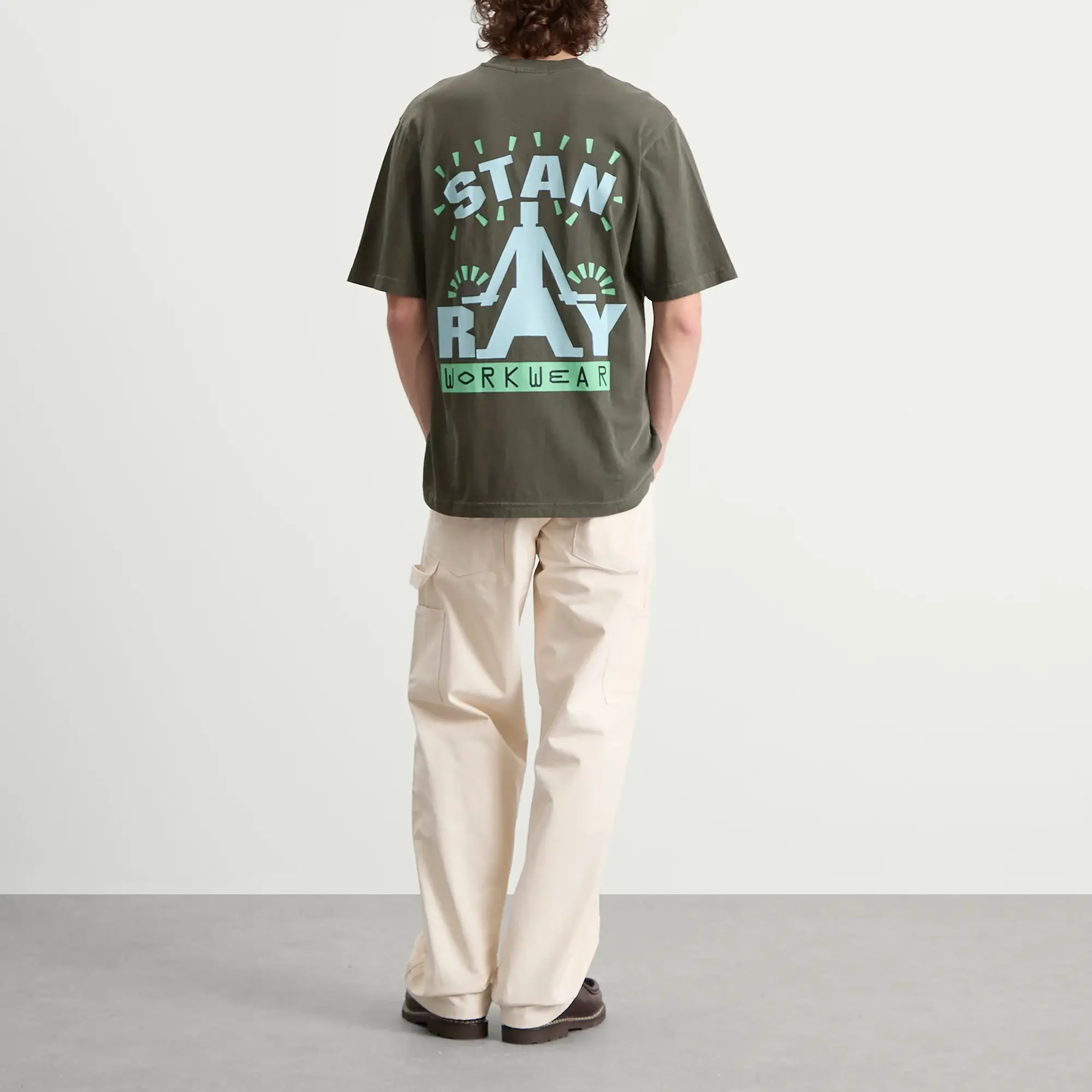 Stan Ray Men's Reg T-Shirt Washed Black