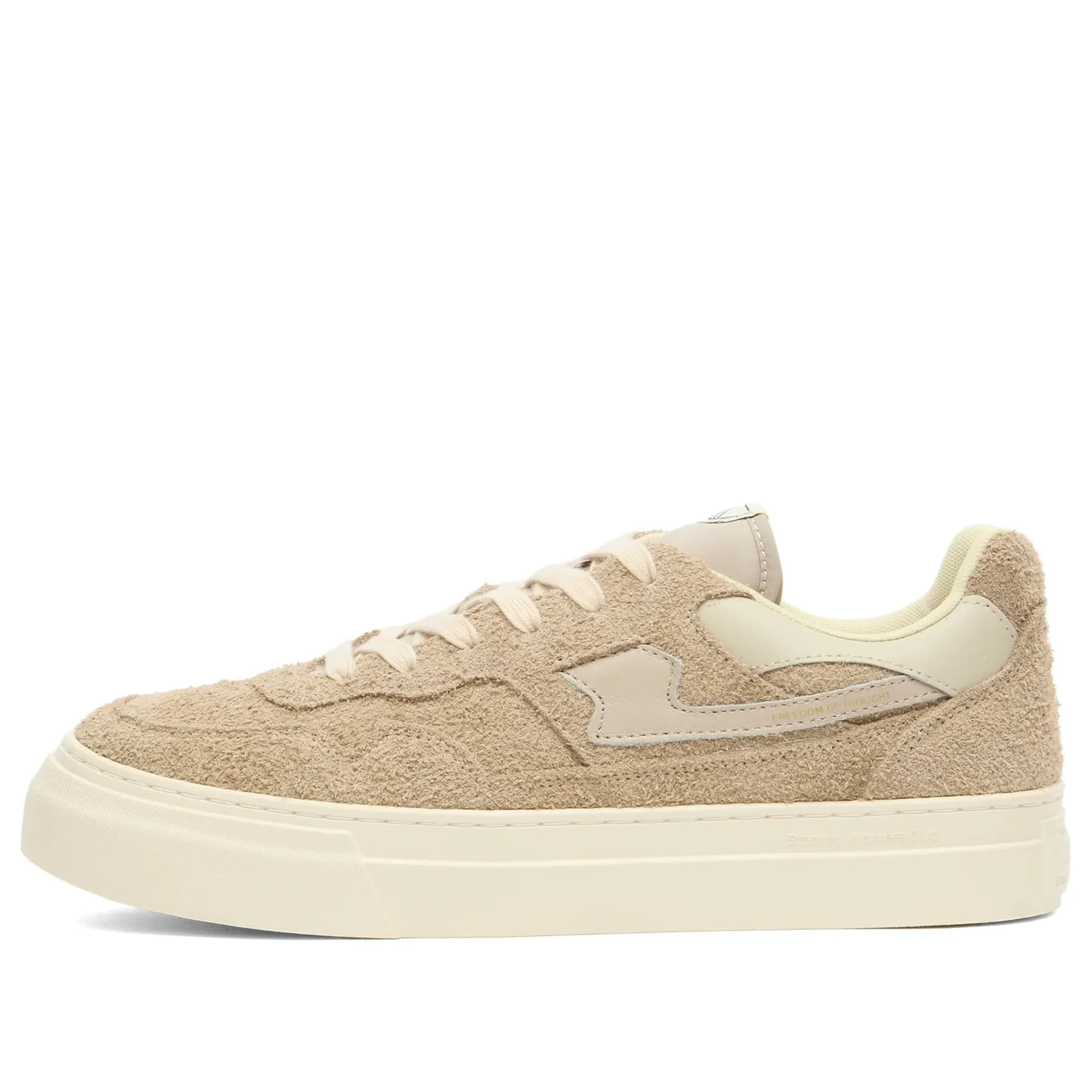 Stepney Workers Club Men's Pearl S-Strike Suede Sneaker Taupe