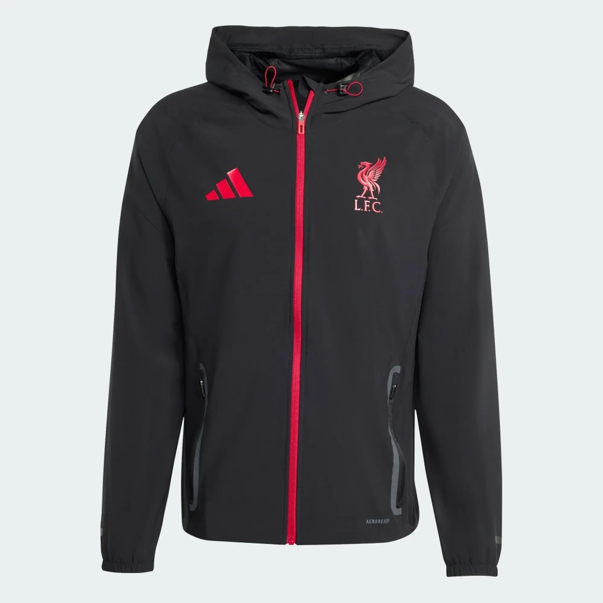 adidas Liverpool FC Tiro 25 Competition Vis Tech Travel Jacket