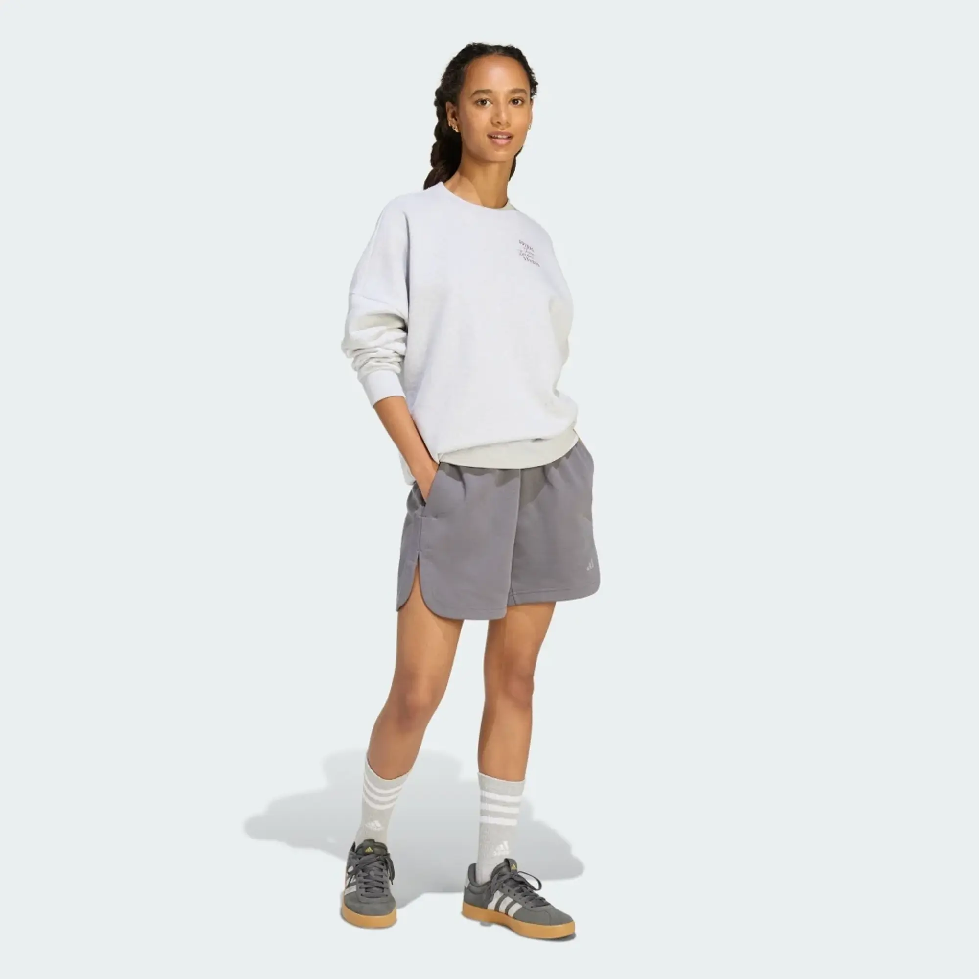 adidas 3 STRIPES STUDIO FL HOODIE