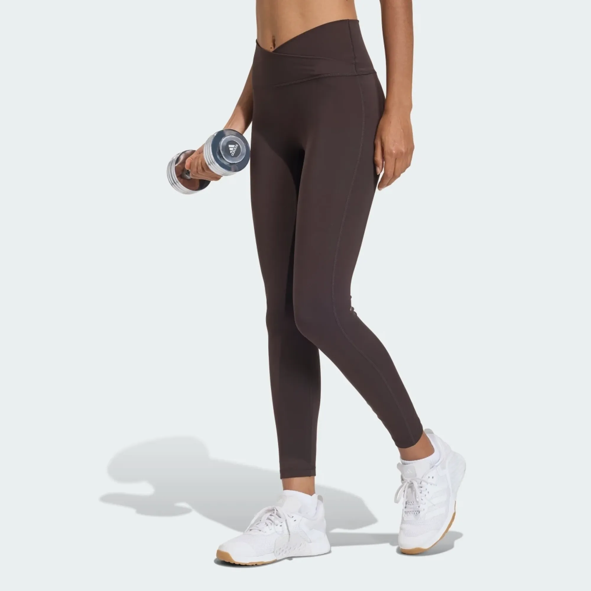 adidas 3 Stripes Studio All Me 7/8 X-Over Leggings