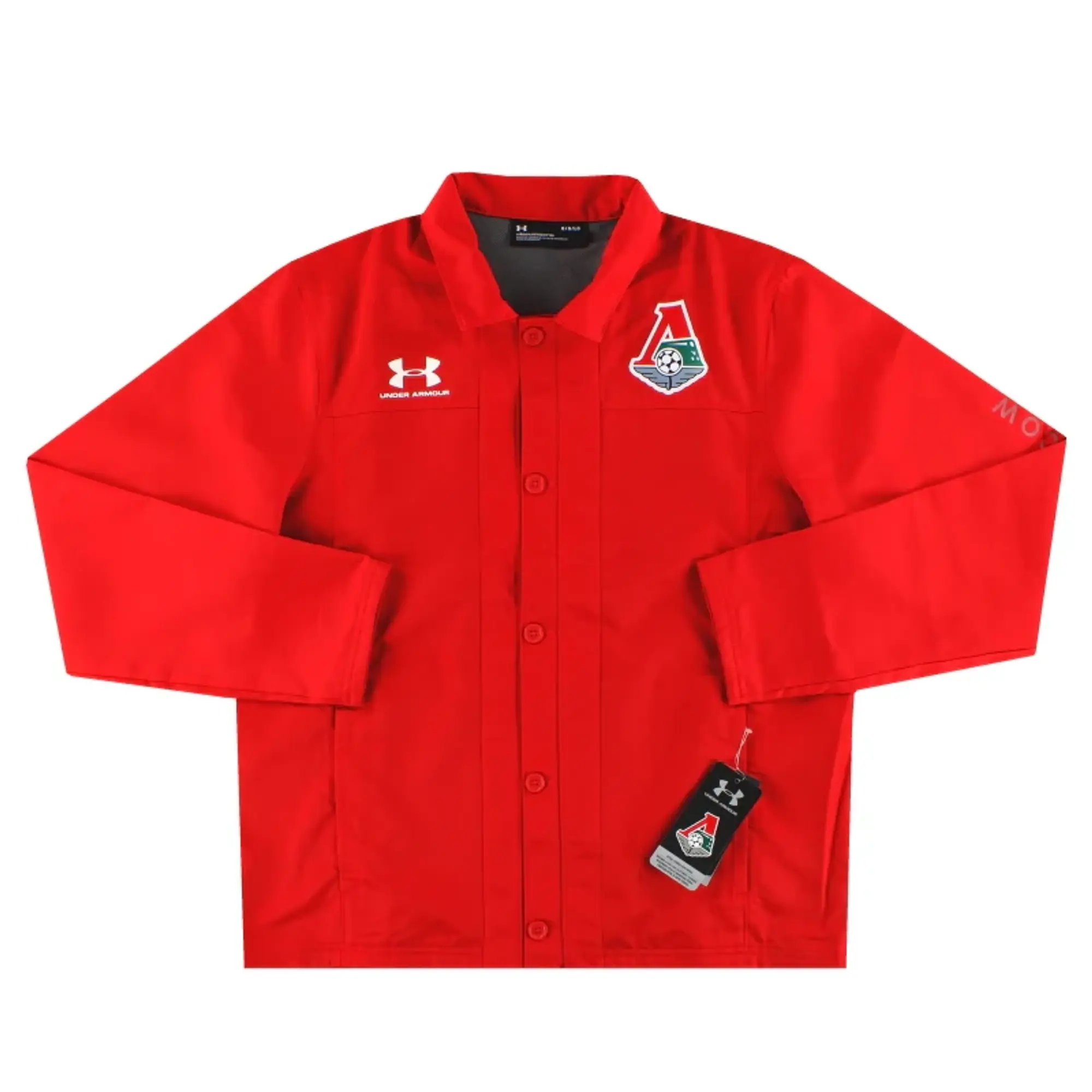 2019-20 Lokomotiv Moscow Under Armour Touchline Jacket *BNIB* - Other European Clubs / BNIB 