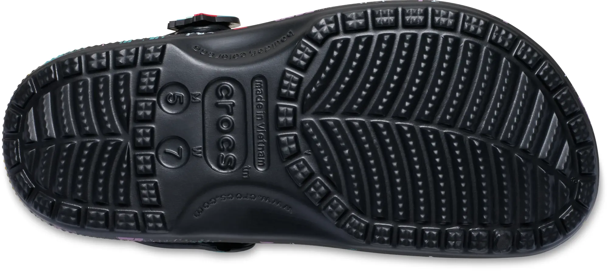 Crocs | Unisex | Disney Tim Burtons The Nightmare Before Christmas Jack and Sally Classic | Clogs | Multi | W4/M3