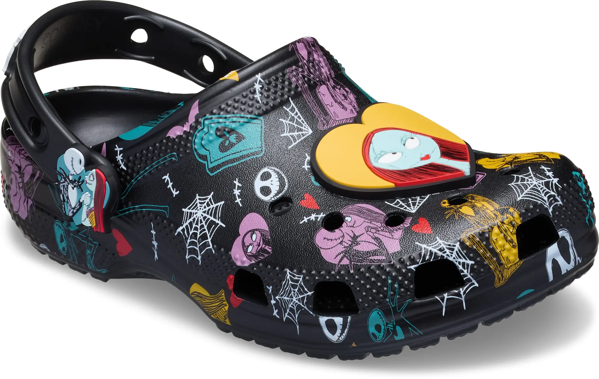 Crocs | Kids | Disney Tim Burtons The Nightmare Before Christmas Jack and Sally Classic | Clogs | Multi | C11
