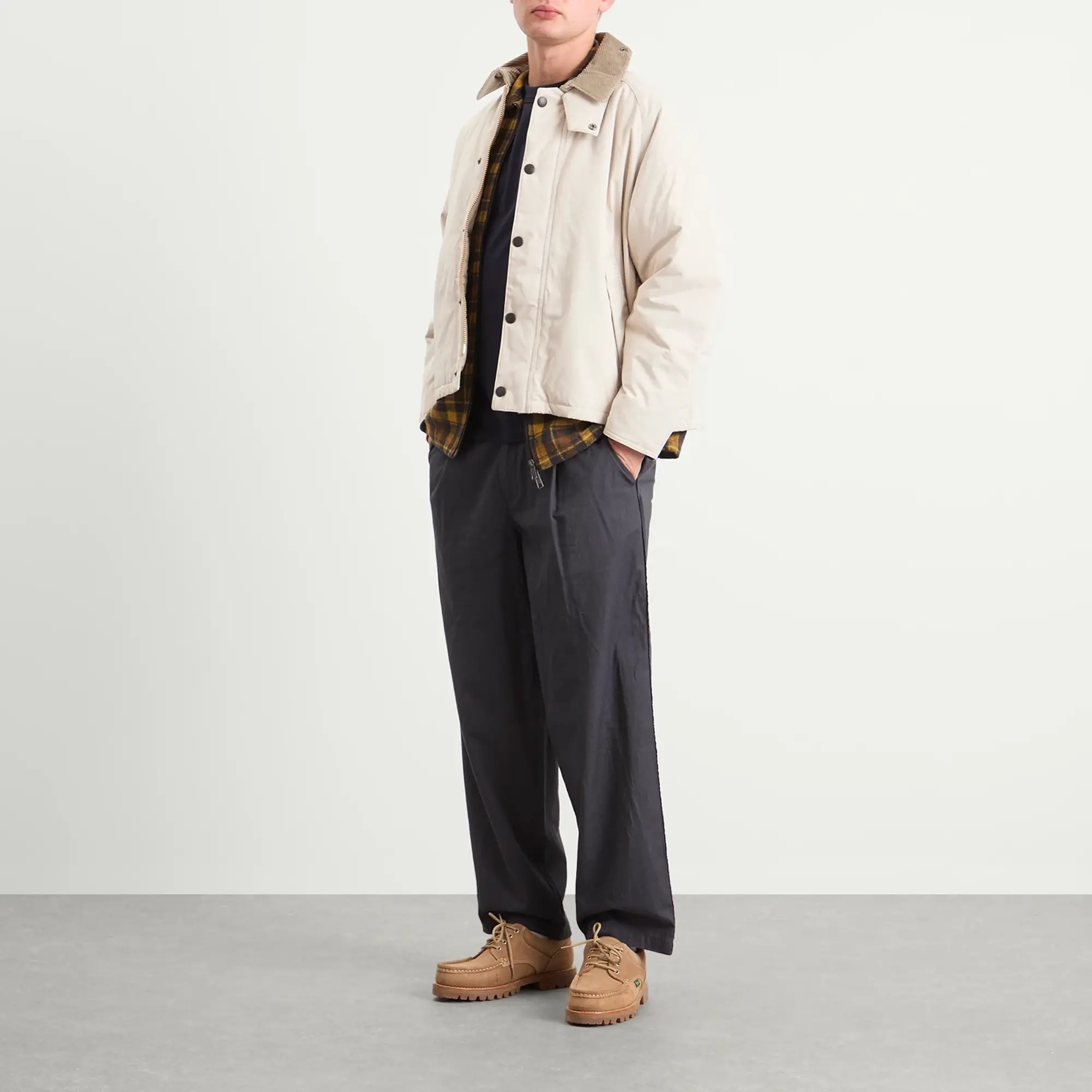 Barbour Men's Padded Transport Jacket Mist