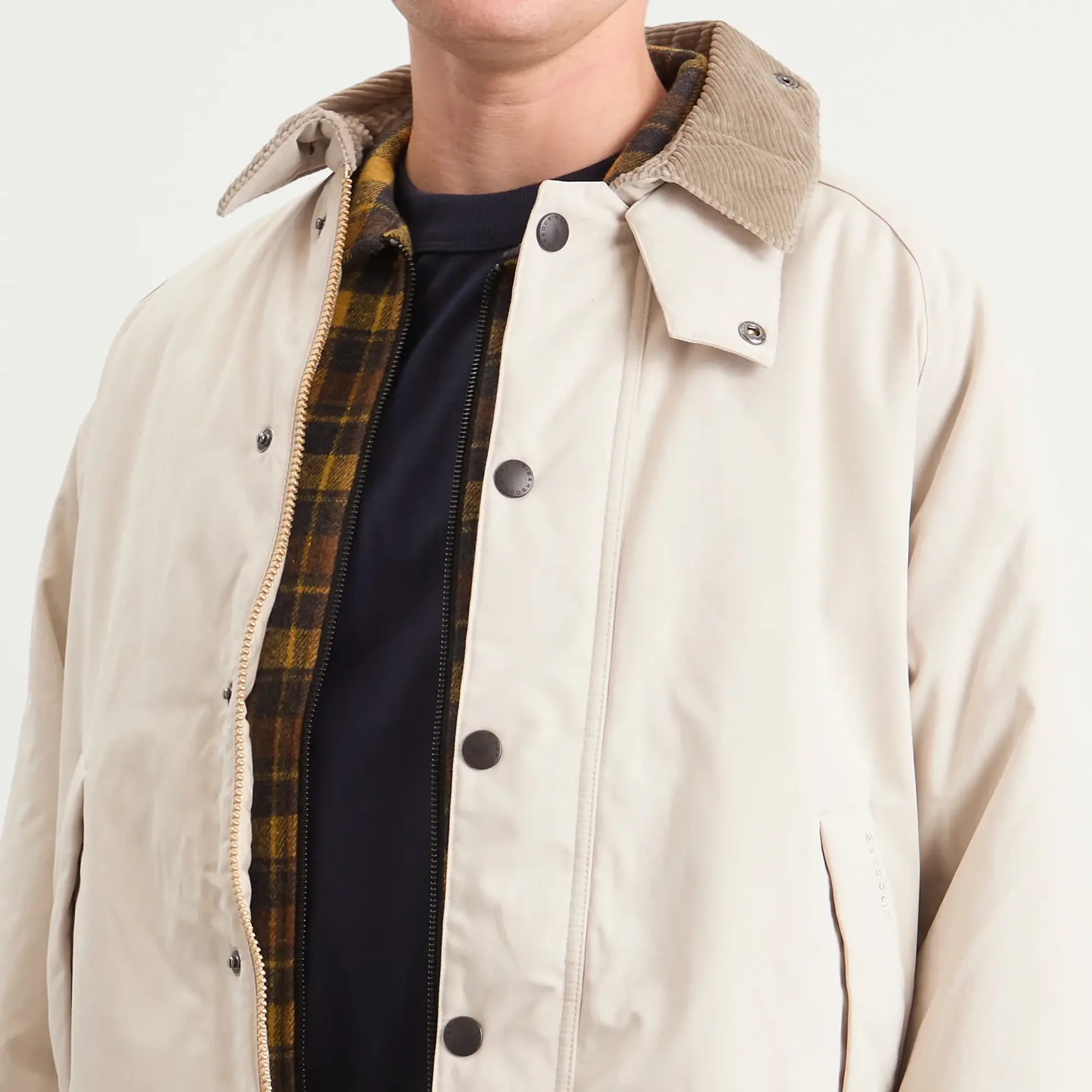 Barbour Men's Padded Transport Jacket Mist