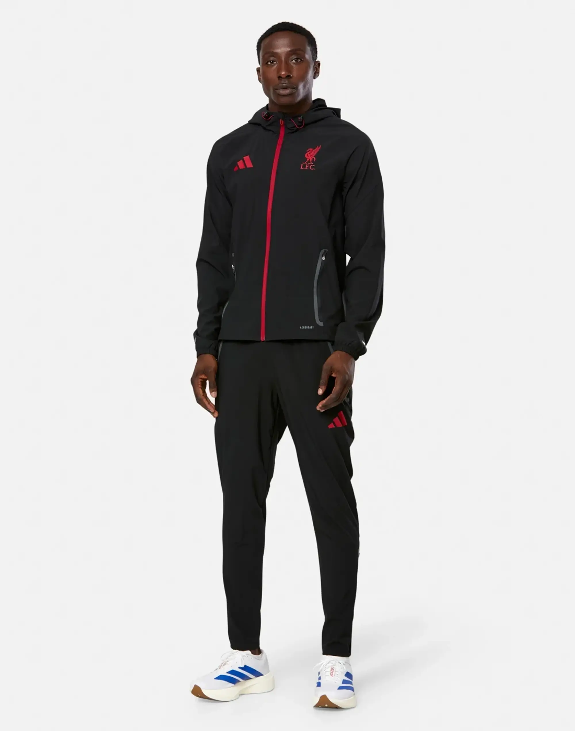 LFC adidas Mens Vis Tech Travel Pants