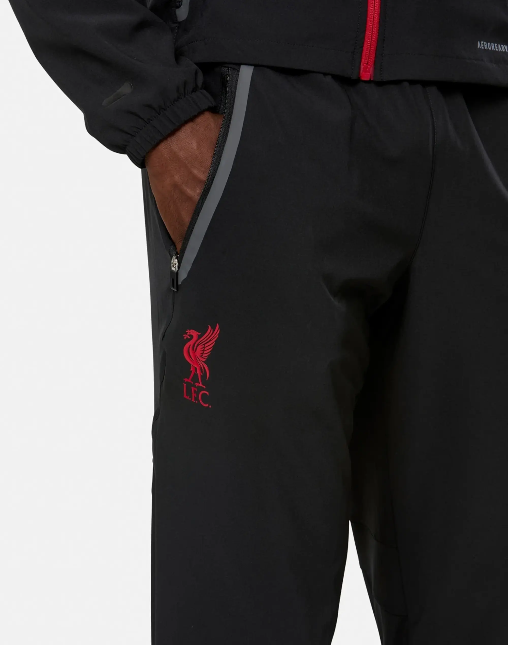 LFC adidas Mens Vis Tech Travel Pants