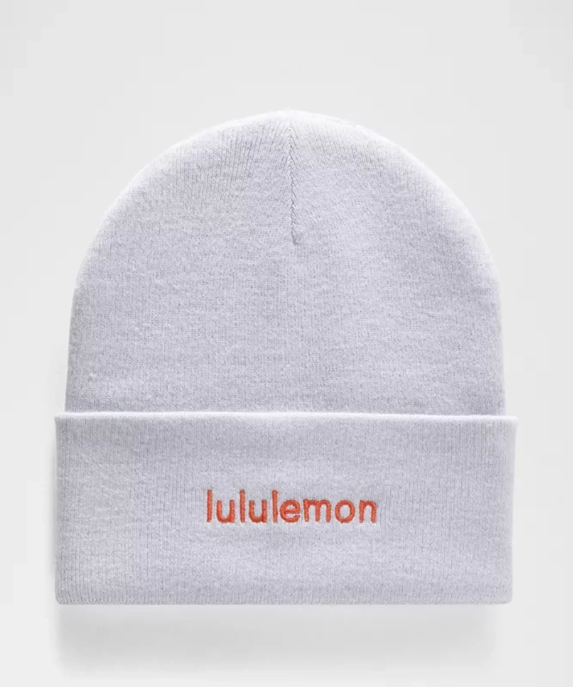 lululemon – Warm Revelation Beanie Hat Wordmark – Color Blue/Orange/White