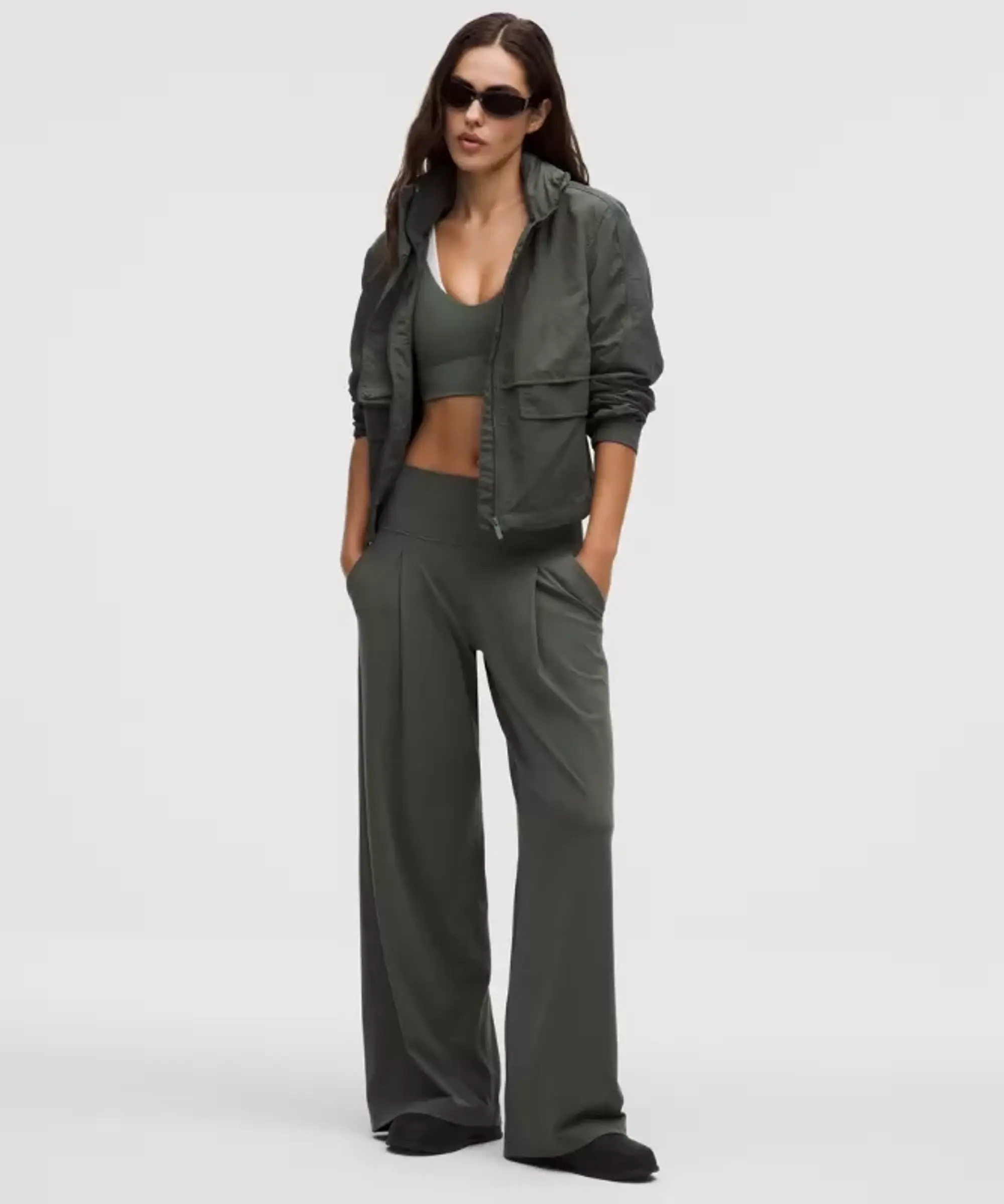 lululemon – Women's Align Palazzo Pants Regular – Color Green – Size 0