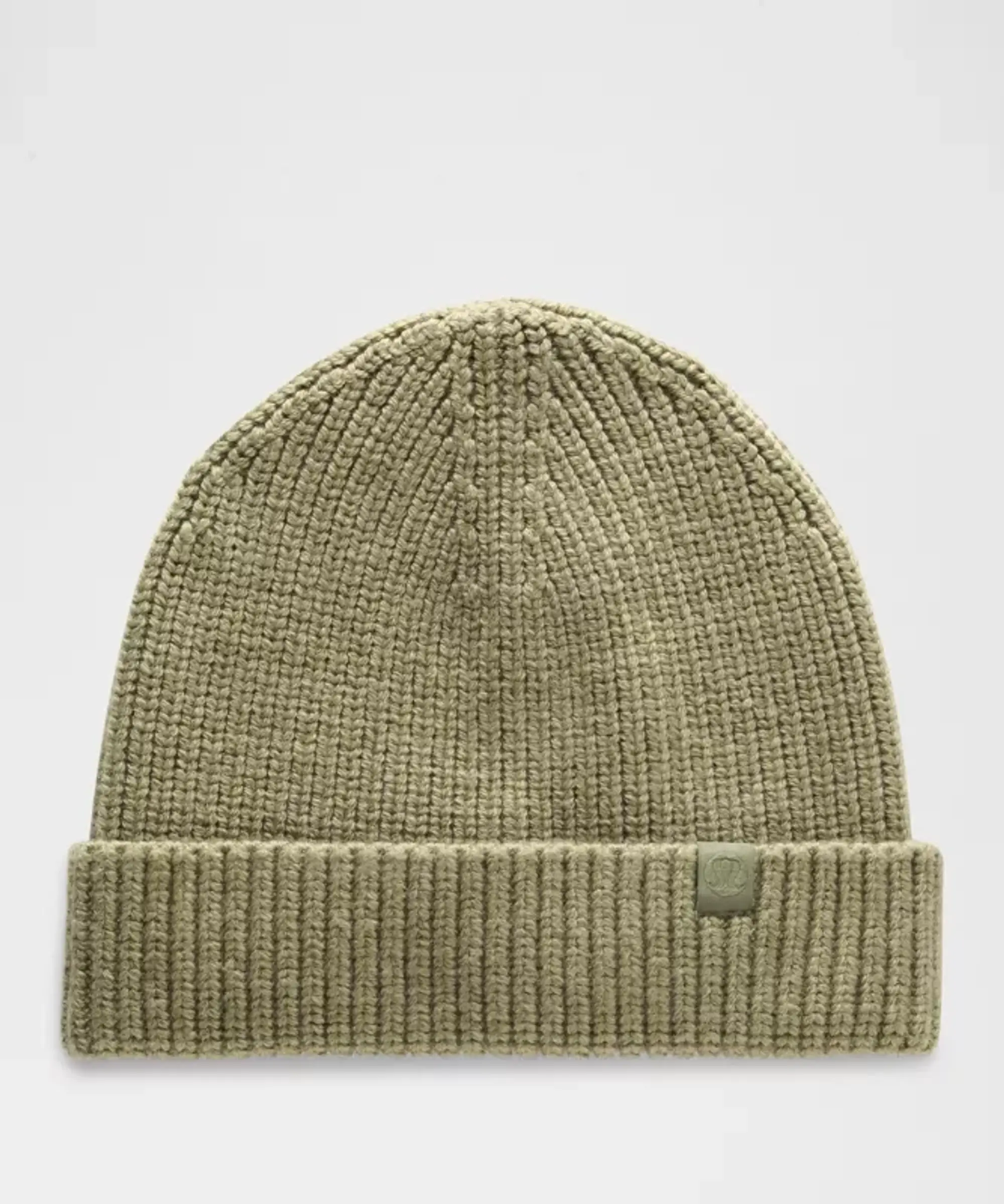 lululemon – Close-Fit Ribbed Knit Beanie Hat – Color Green