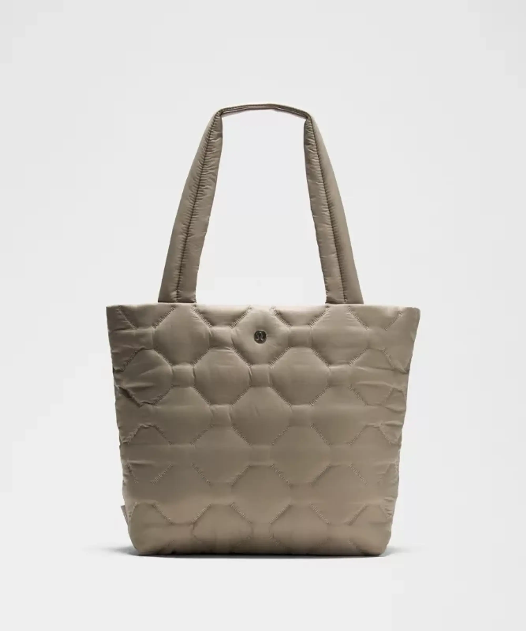 lululemon – Quilty Pleasures Tote Bag Medium 12L – Color Grey/Khaki