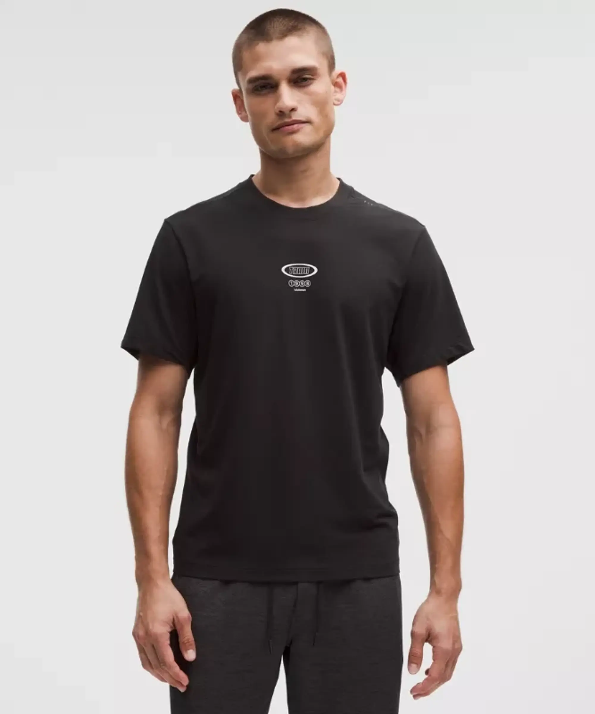lululemon – Men's Zeroed In Short-Sleeve Shirt Better Each Day – Color Black – Size 2XL