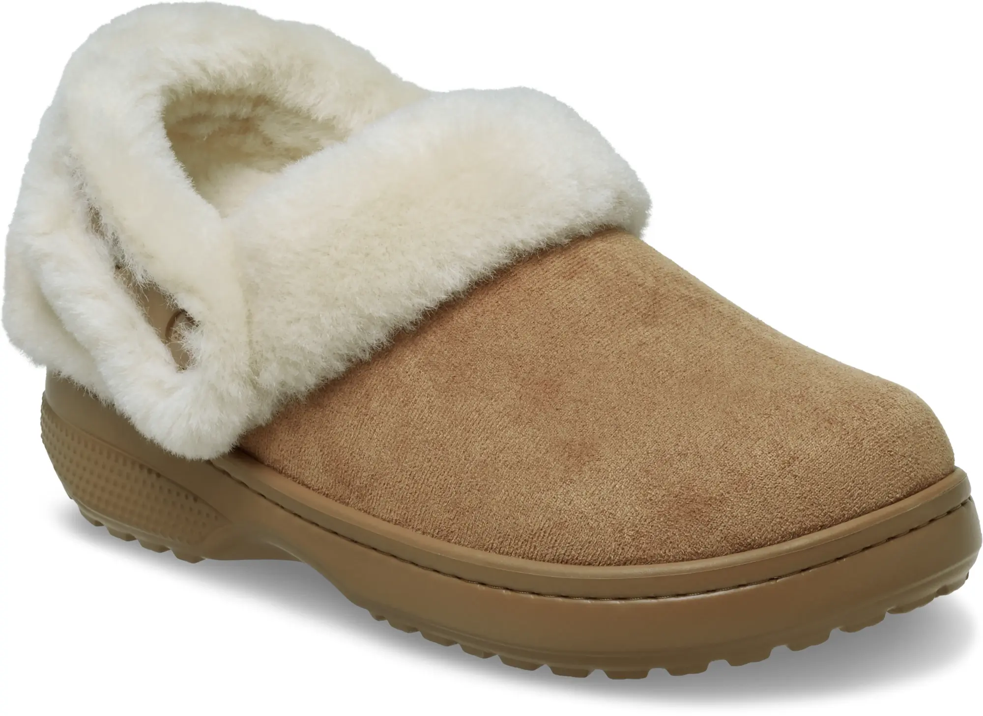 Crocs | Unisex | Classic Unfurgettable Vegan Suede | Clogs | Sepia | W4/M3
