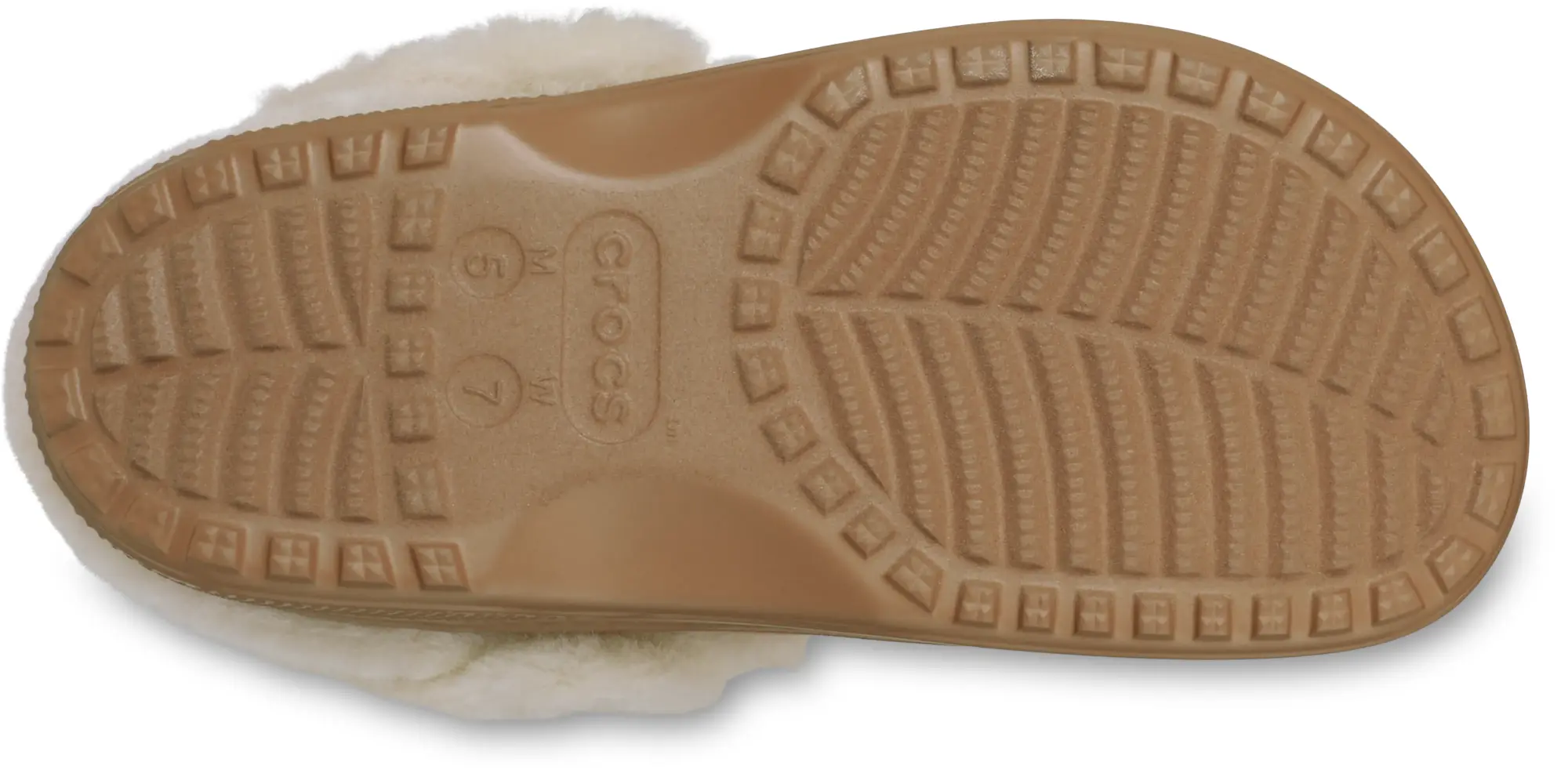 Crocs | Unisex | Classic Unfurgettable Vegan Suede | Clogs | Sepia | W4/M3