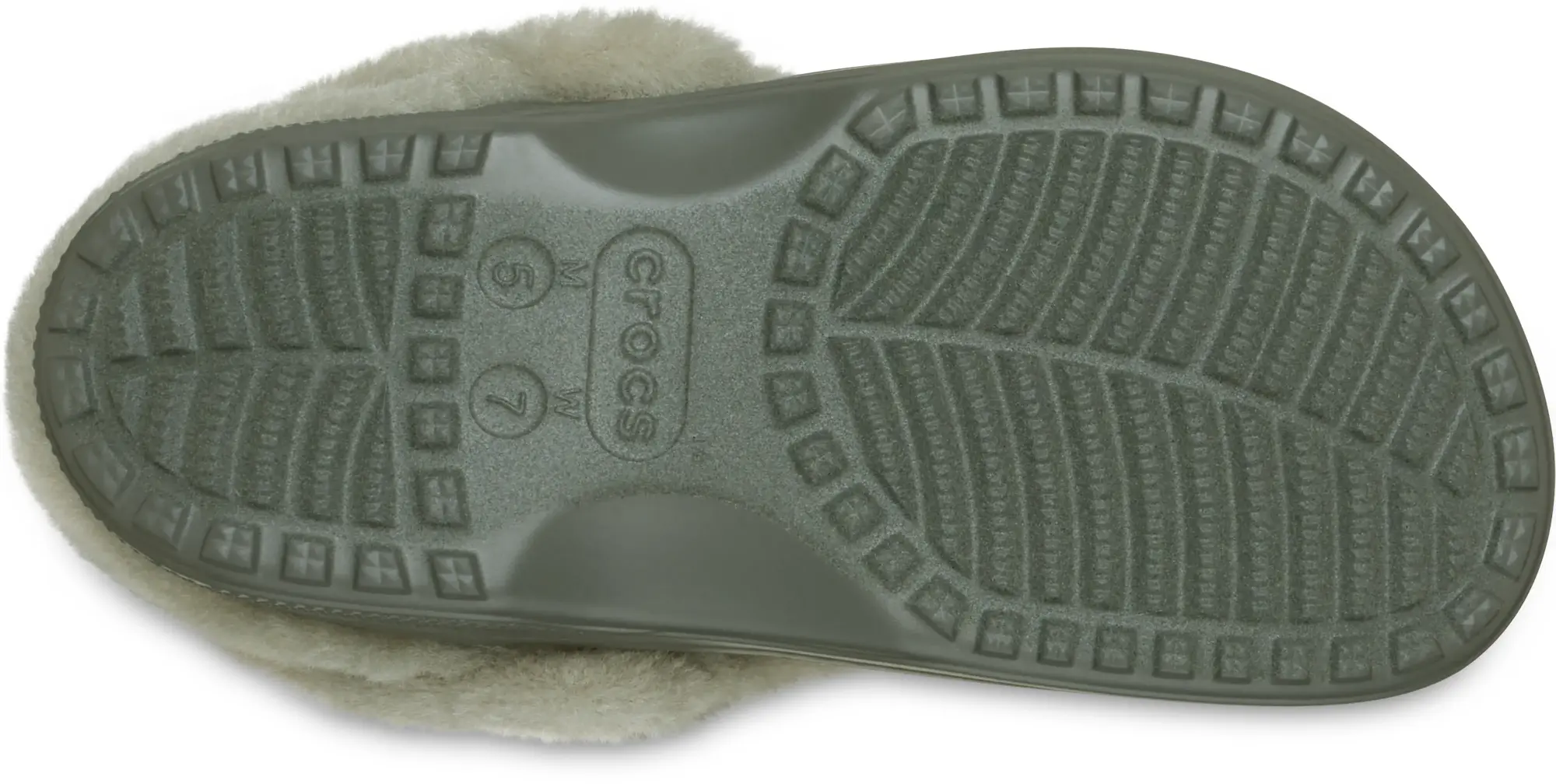 Crocs | Unisex | Classic Unfurgettable Vegan Suede | Clogs | Galactic Grey | W4/M3