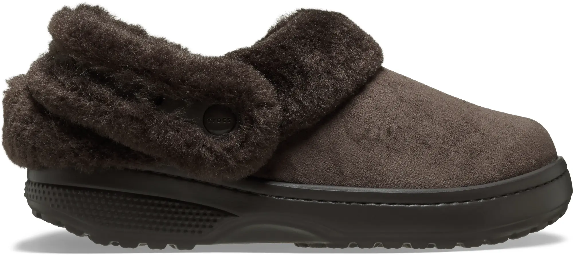 Crocs | Unisex | Classic Unfurgettable Vegan Suede | Clogs | Espresso | W4/M3