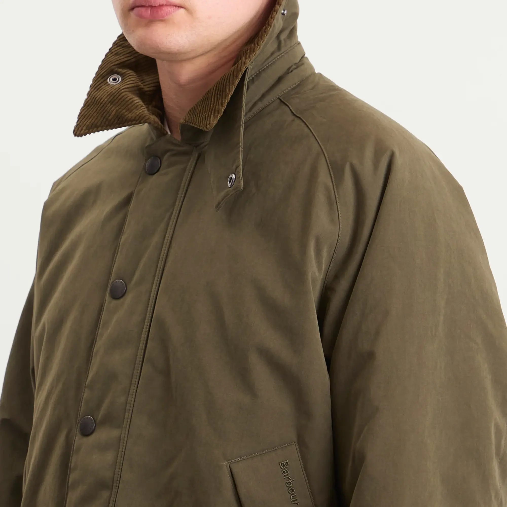 Barbour Men's Padded Transport Jacket Olive