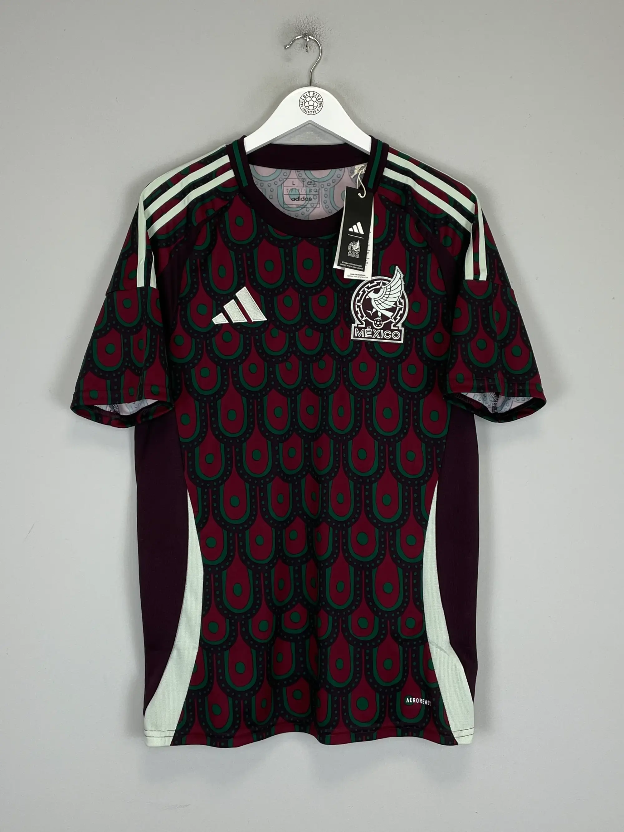 2024 Mexico *BNWT* Home Shirt (Multiple Sizes) Adidas - Cult Kits, XL / Mexico / 2024