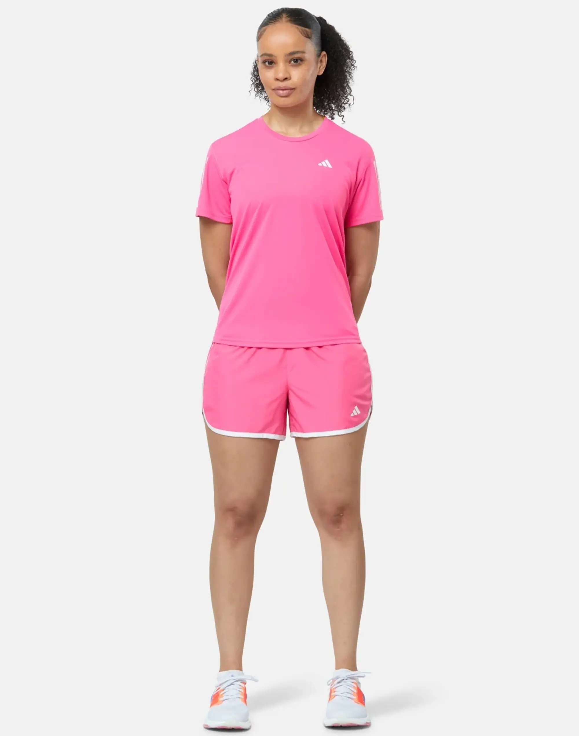 Women's adidas M20 Shorts Wh in Pink 