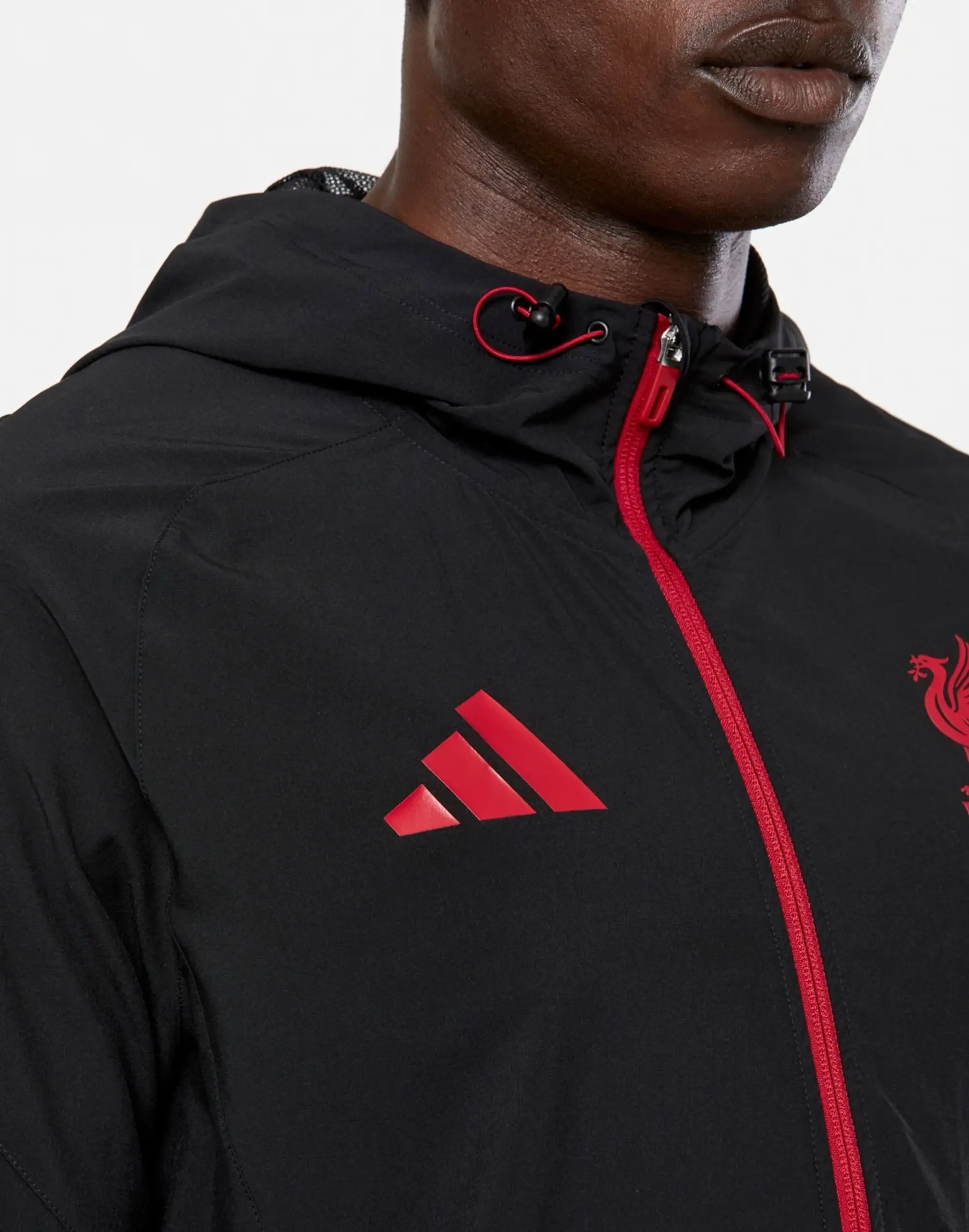 Men's adidas Adults V-Tech Track Jacket in Black 