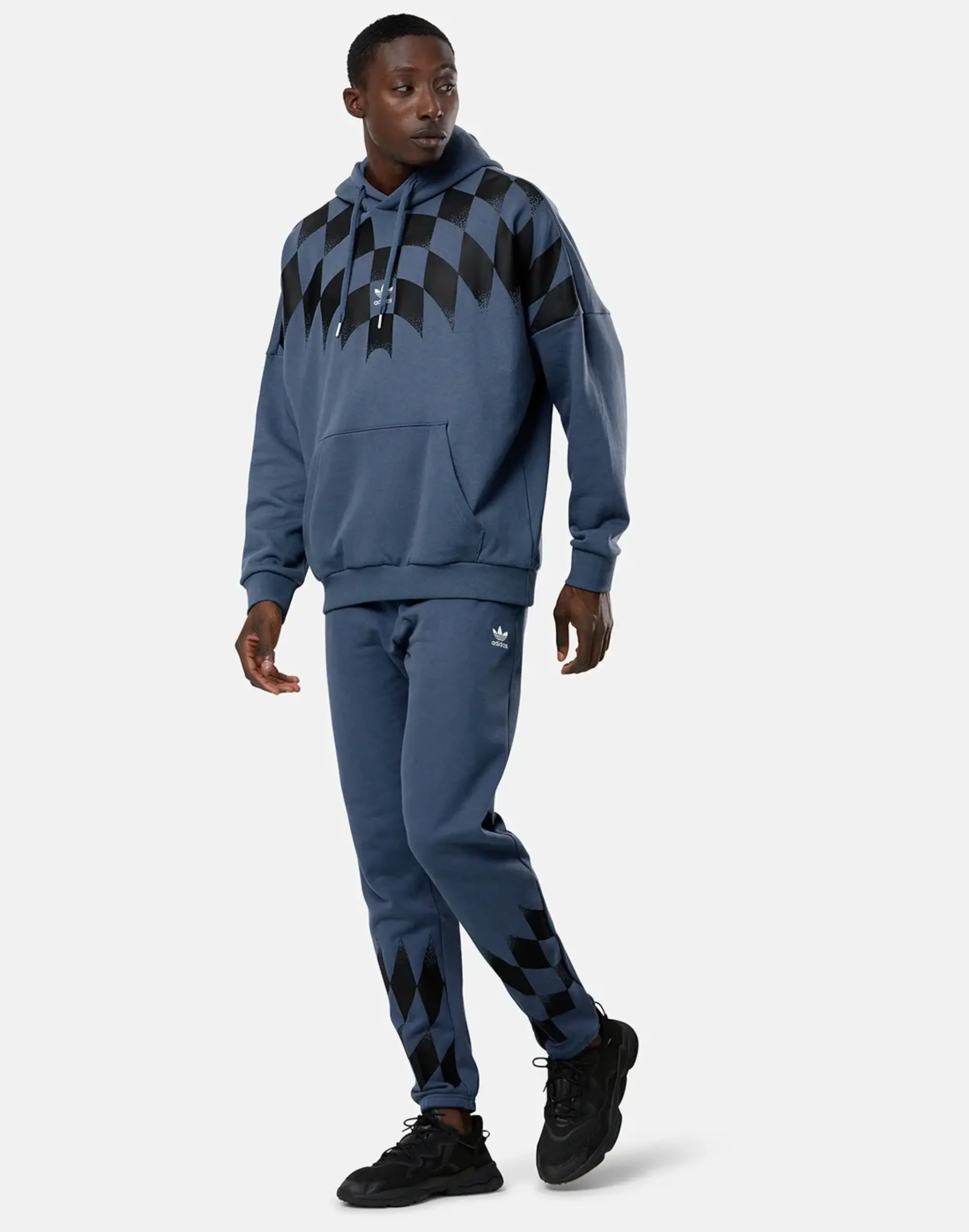 Men's Adidas Originals Rekive Pants Wh in Blue 