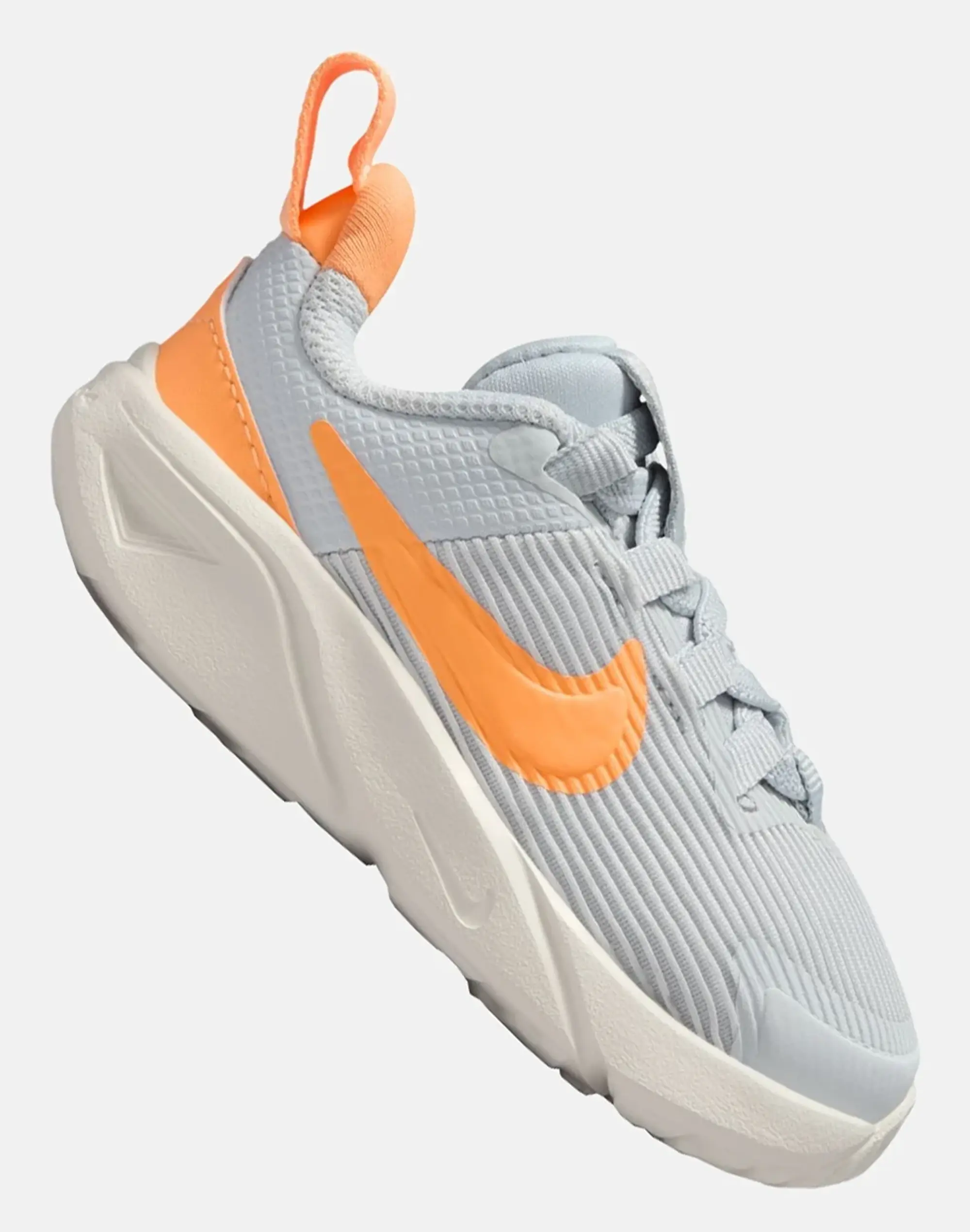 Nike Infant Star Runner 4 Wh Shoes in Grey/Pink 