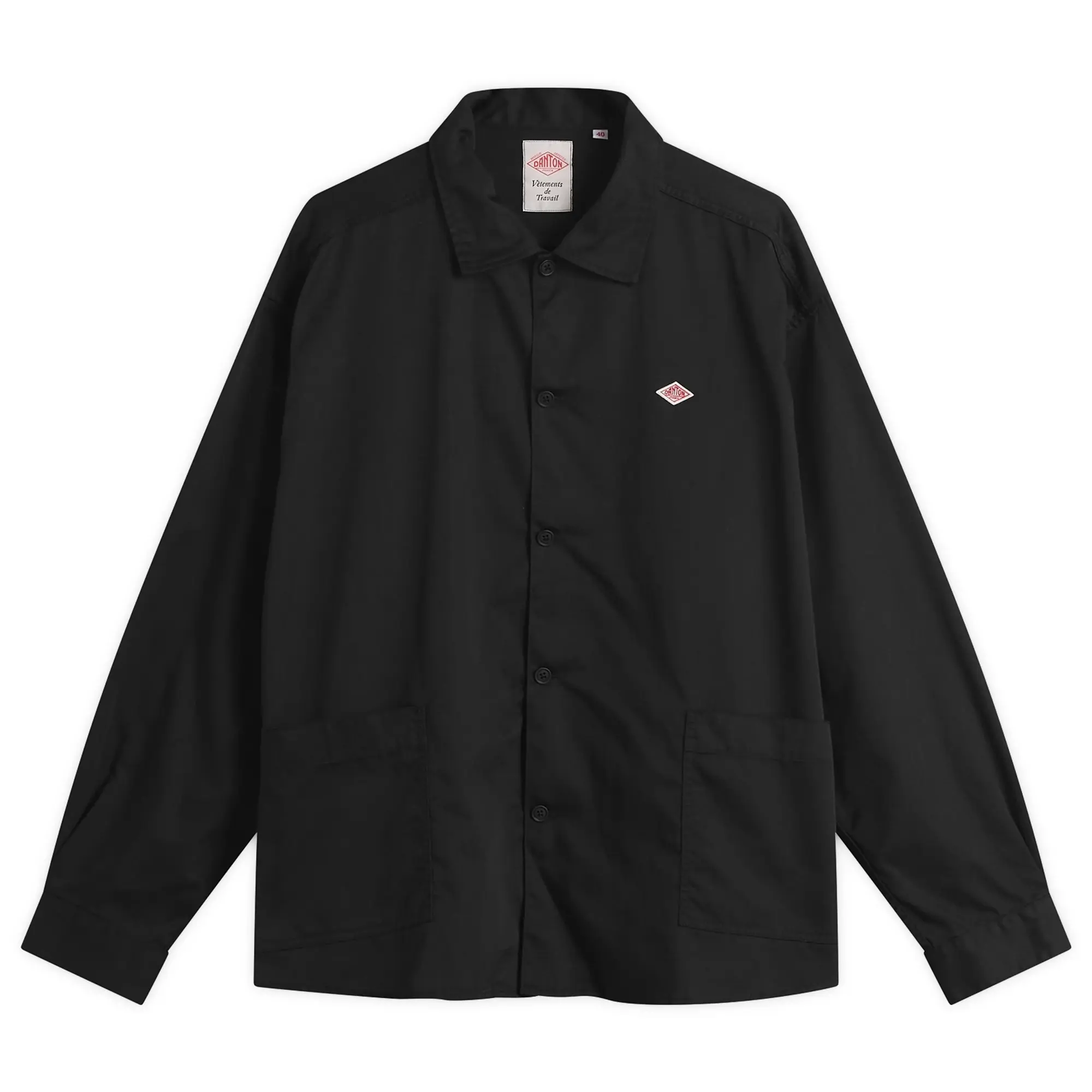 Danton Men's Shirt Jacket Black