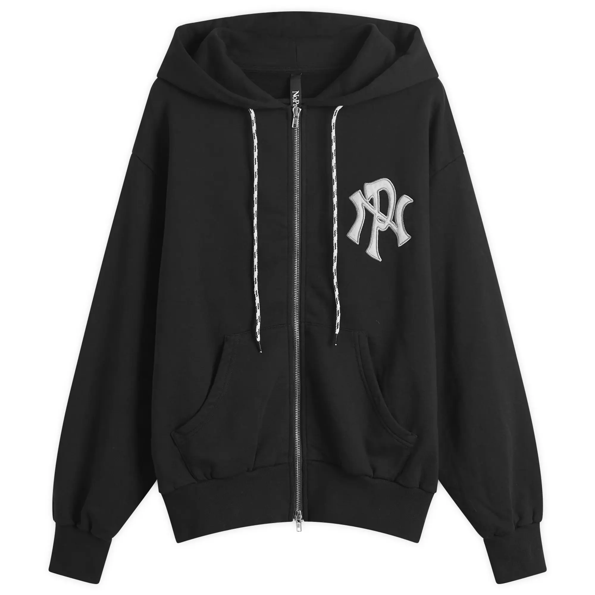 No Problemo Men's NYP Zip Hoodie Black
