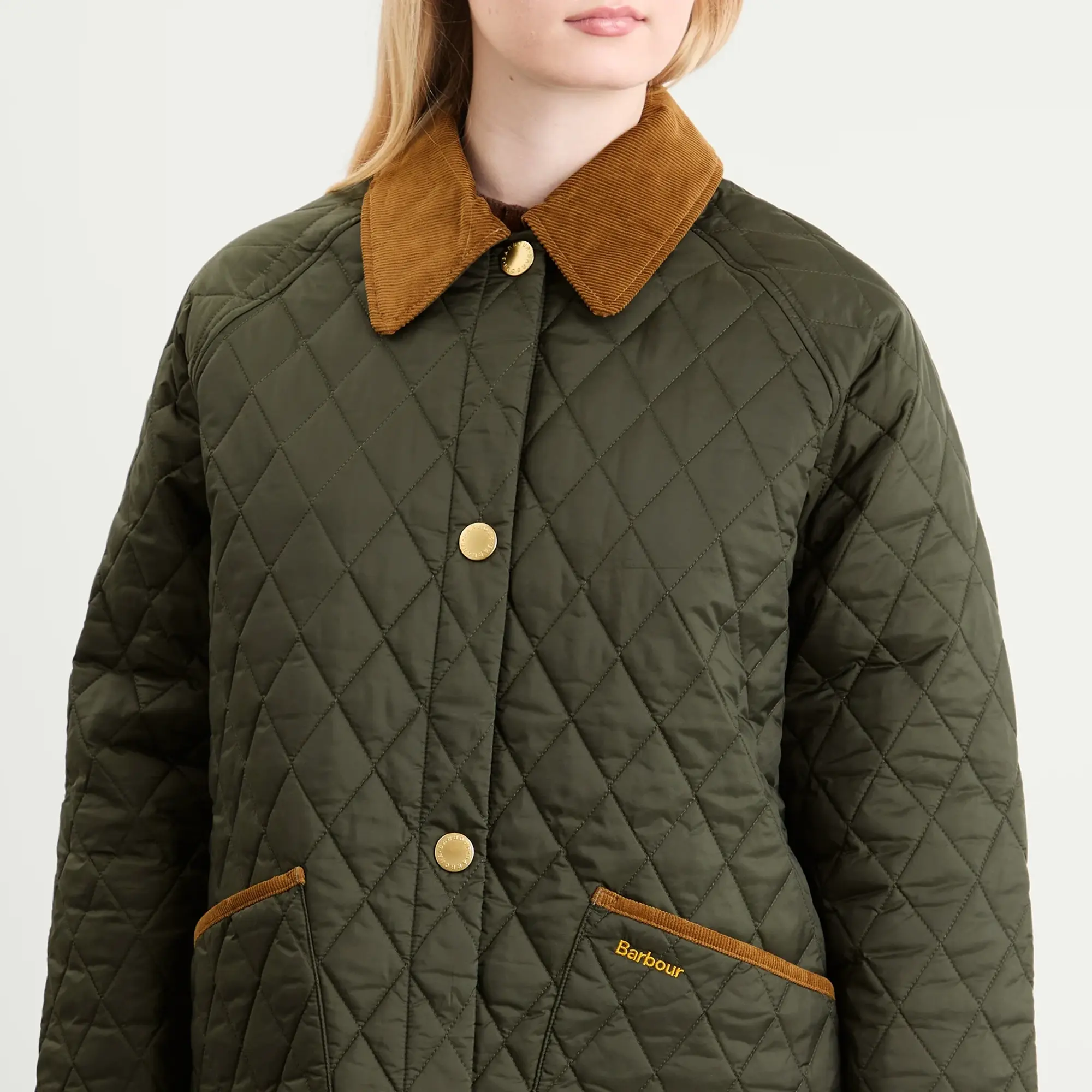 Barbour Women's Liddesdale Quilted Jacket Sage/Ancient