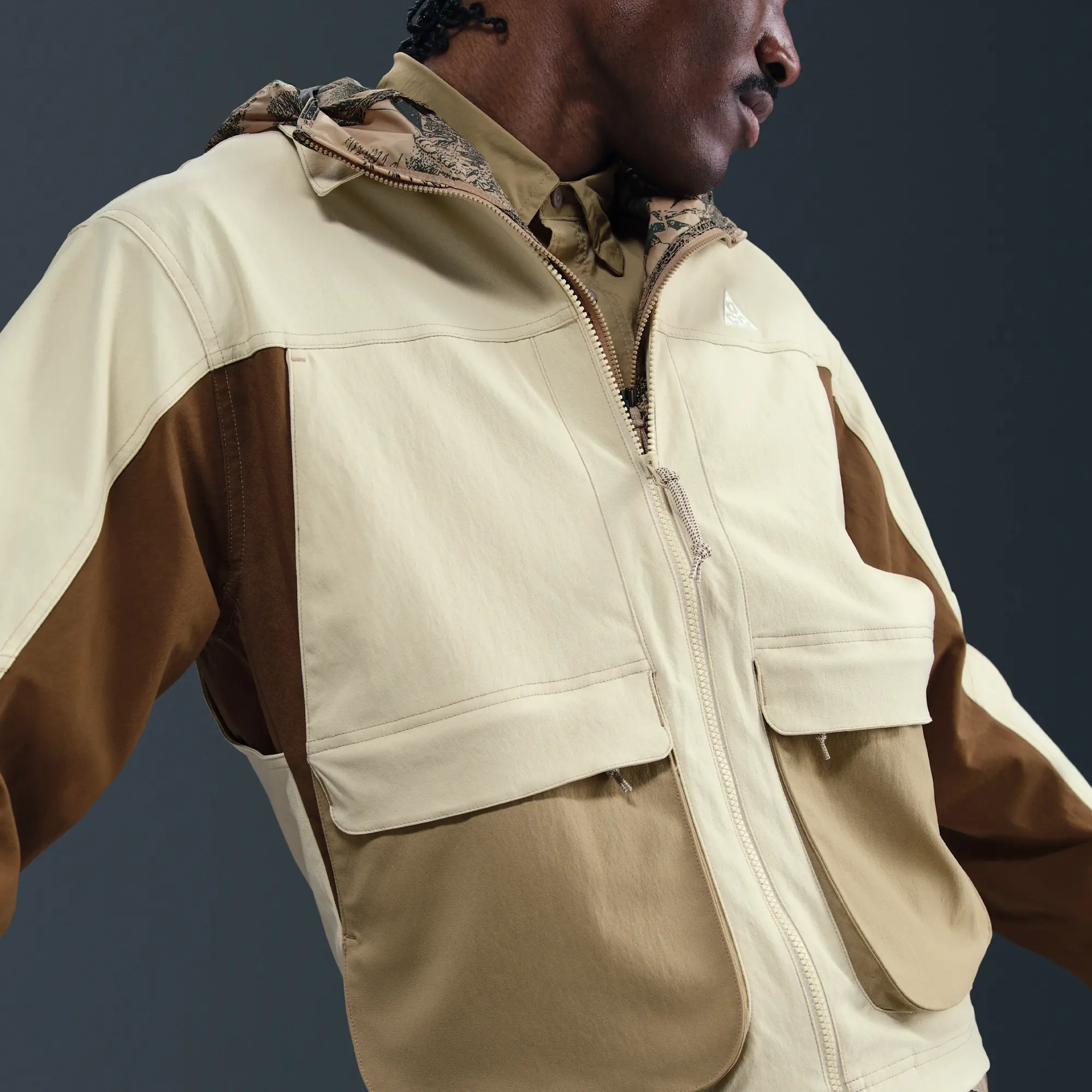 Nike ACG 'Smith Summit' Men's UV Jacket - Brown - Nylon/Elastane