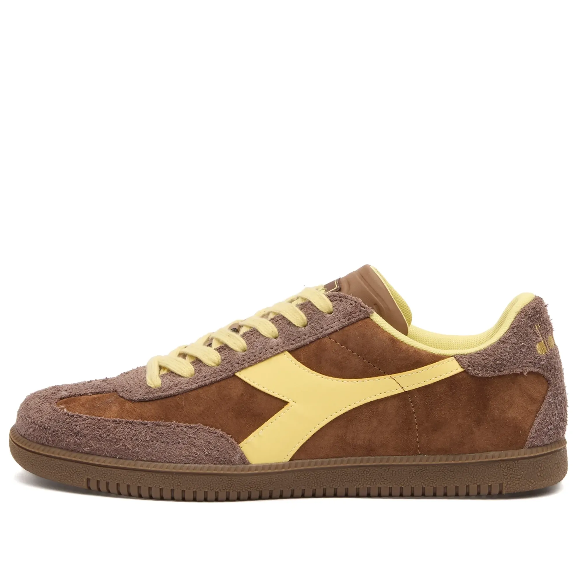 Diadora Men's Trainer Hairy Sneaker Brown Gianduia
