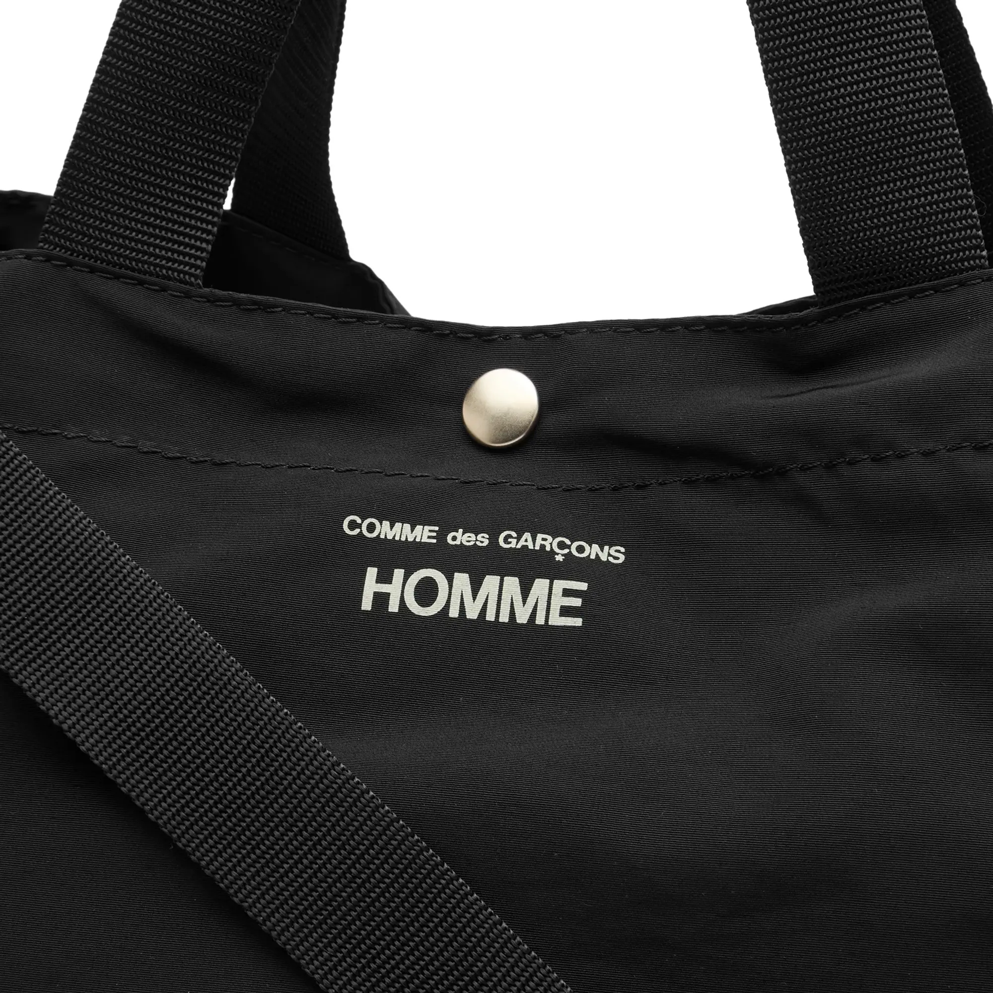 Comme des Garçons Homme Men's 2 Way Tote Bag Black