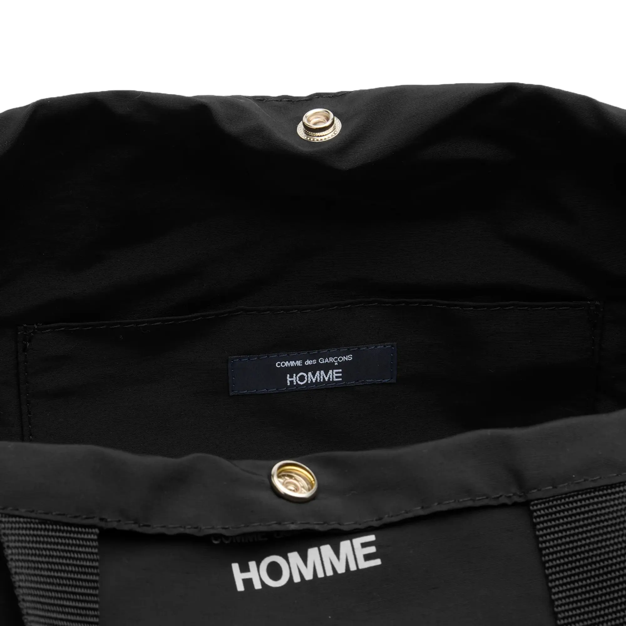 Comme des Garçons Homme Men's 2 Way Tote Bag Black