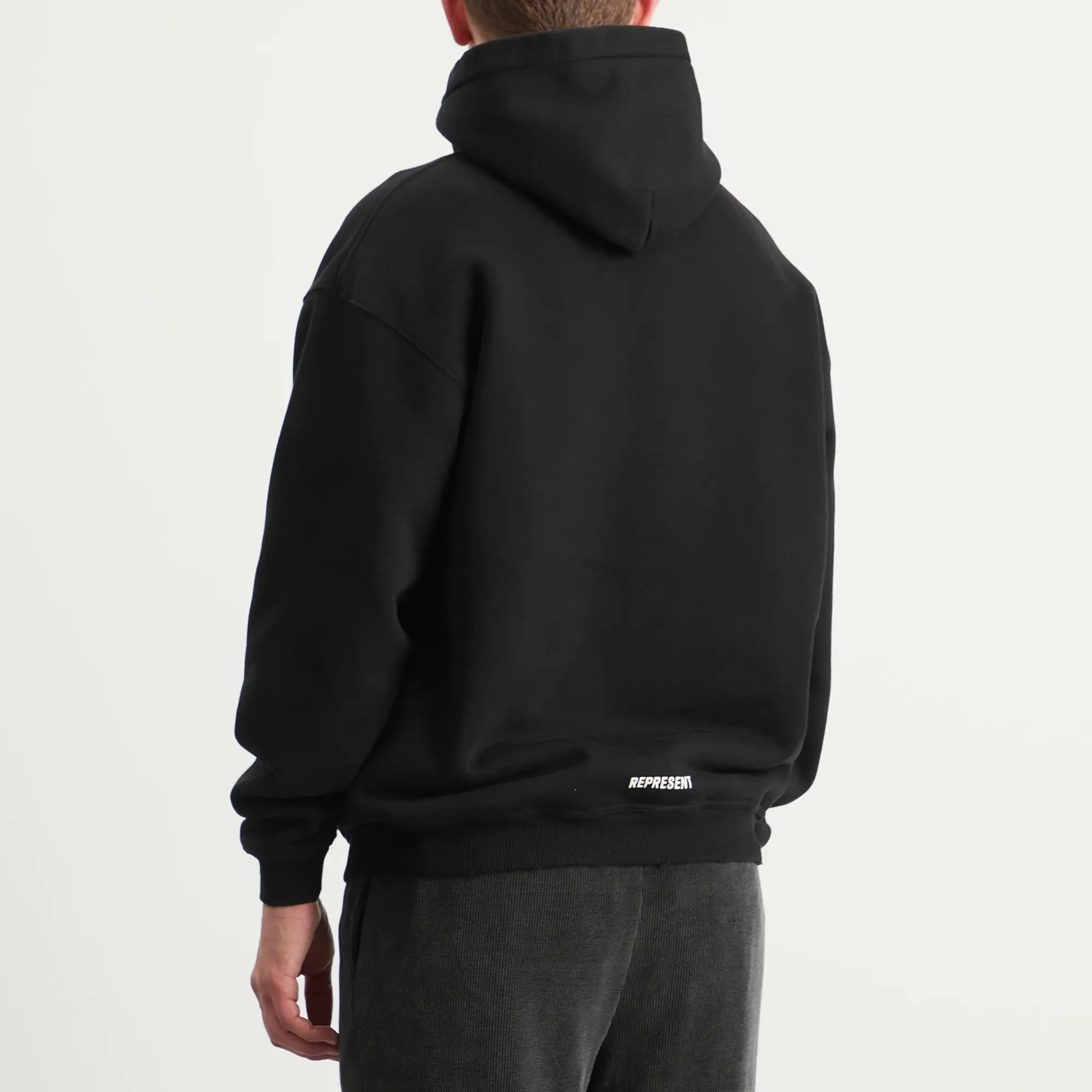 Represent Men's Initial Star Hoodie Jet Black