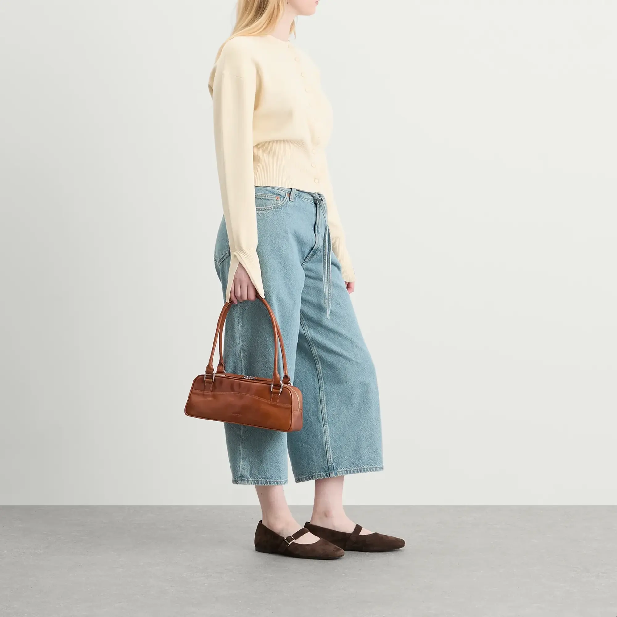 Vagabond Shoemakers Women's Nomi Mini Bowling Handbag Cognac