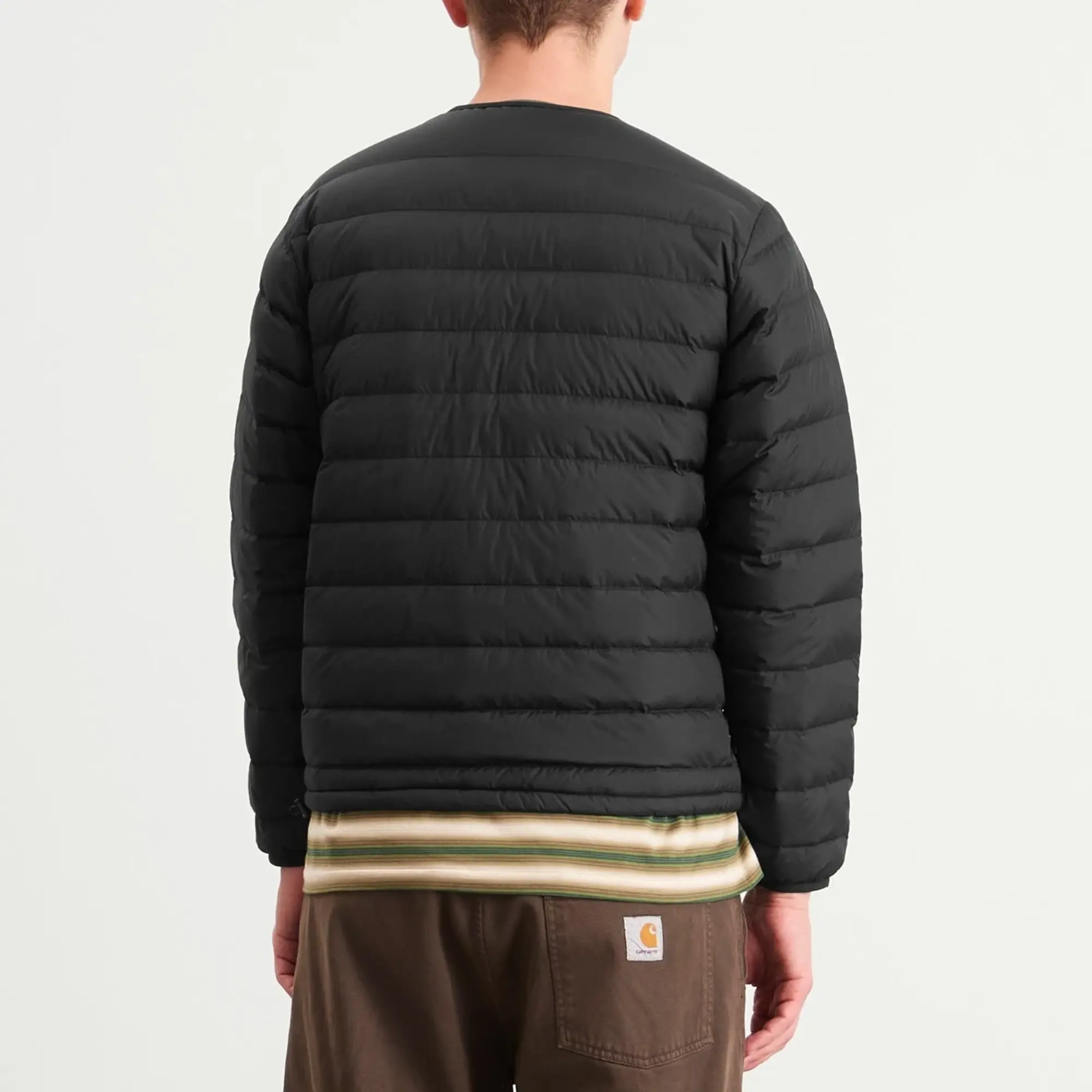 Danton Men's Inner Down Crewneck Jacket Black