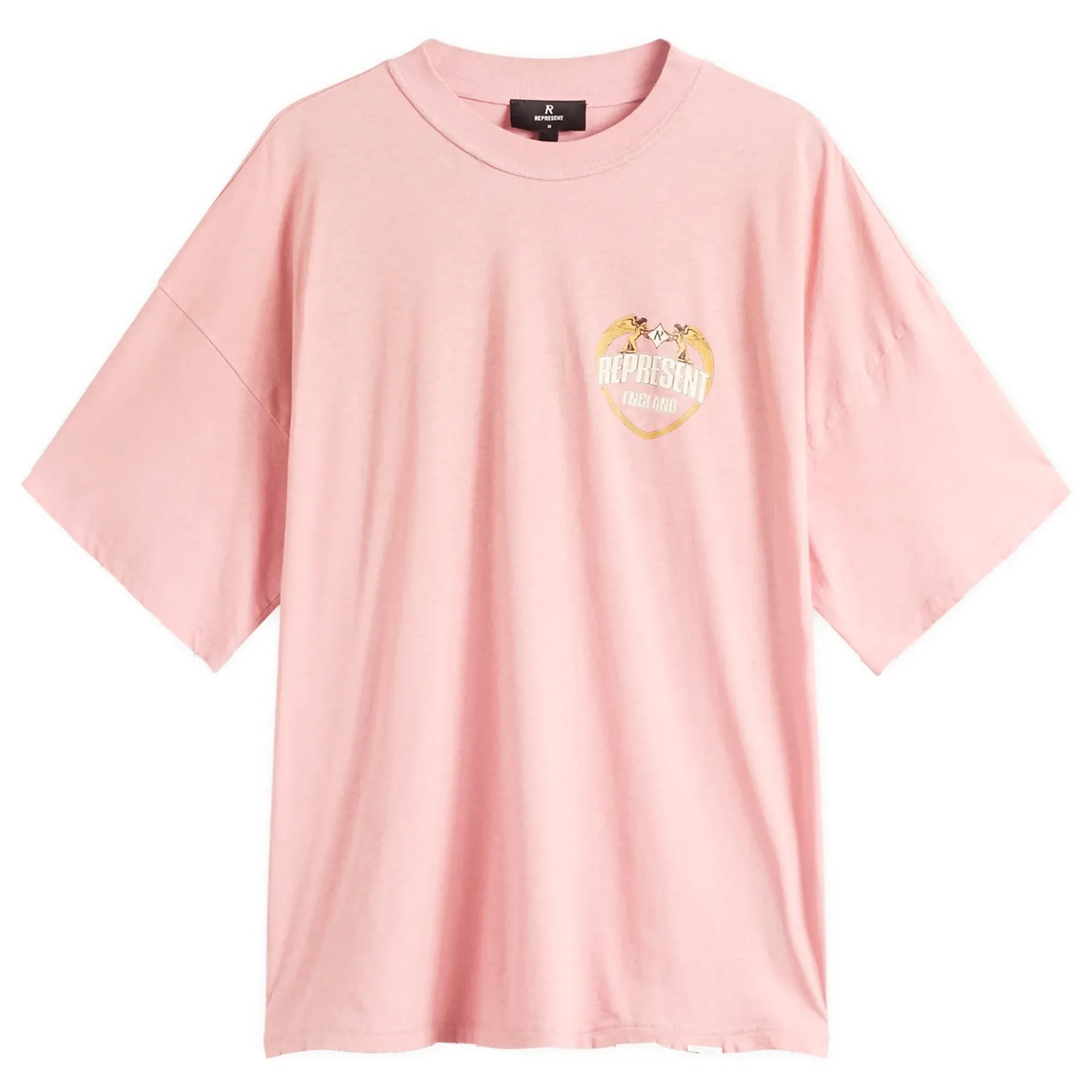 Represent Men's Angel Border T-Shirt Quartz