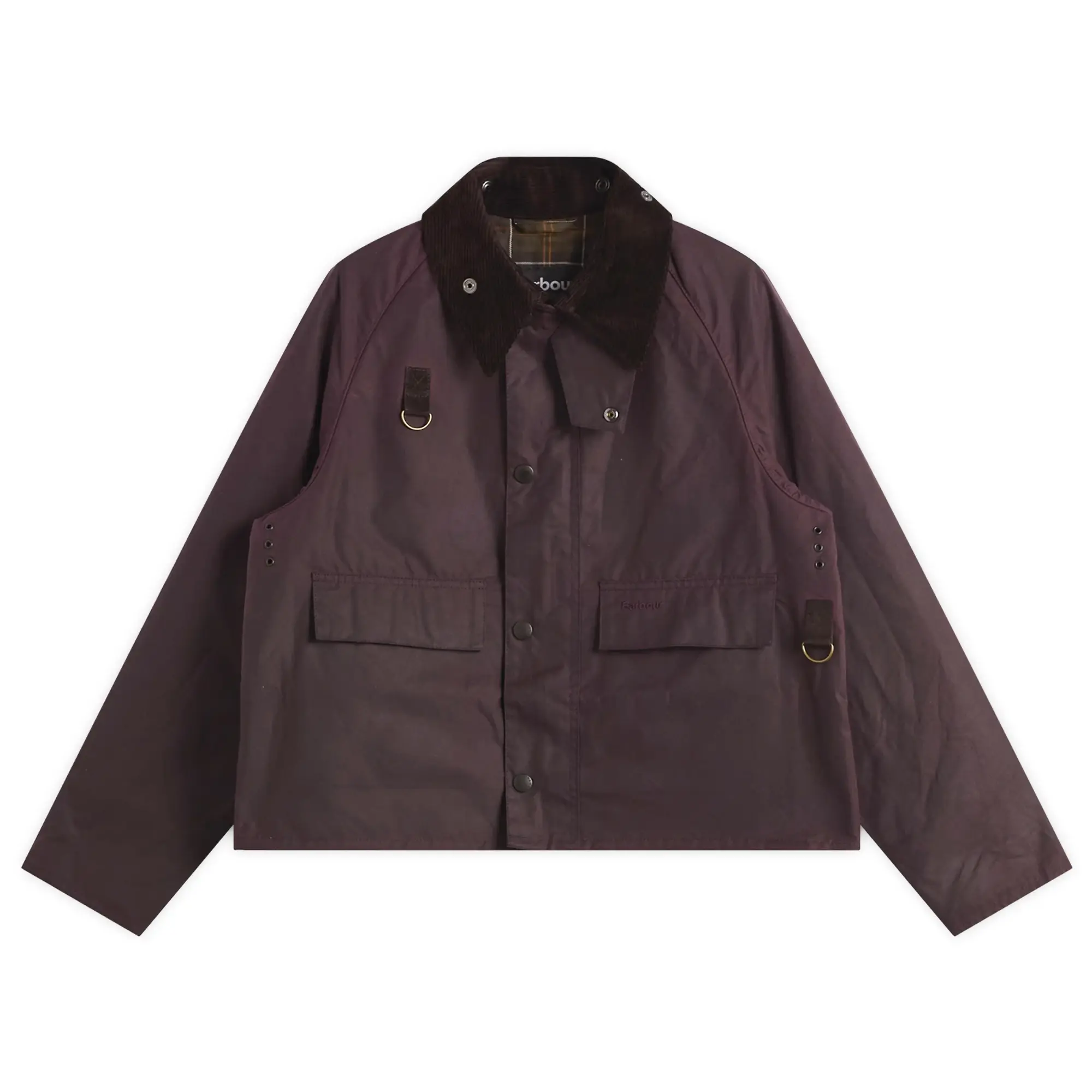 Barbour Men's Spey Wax Jacket Bordeaux