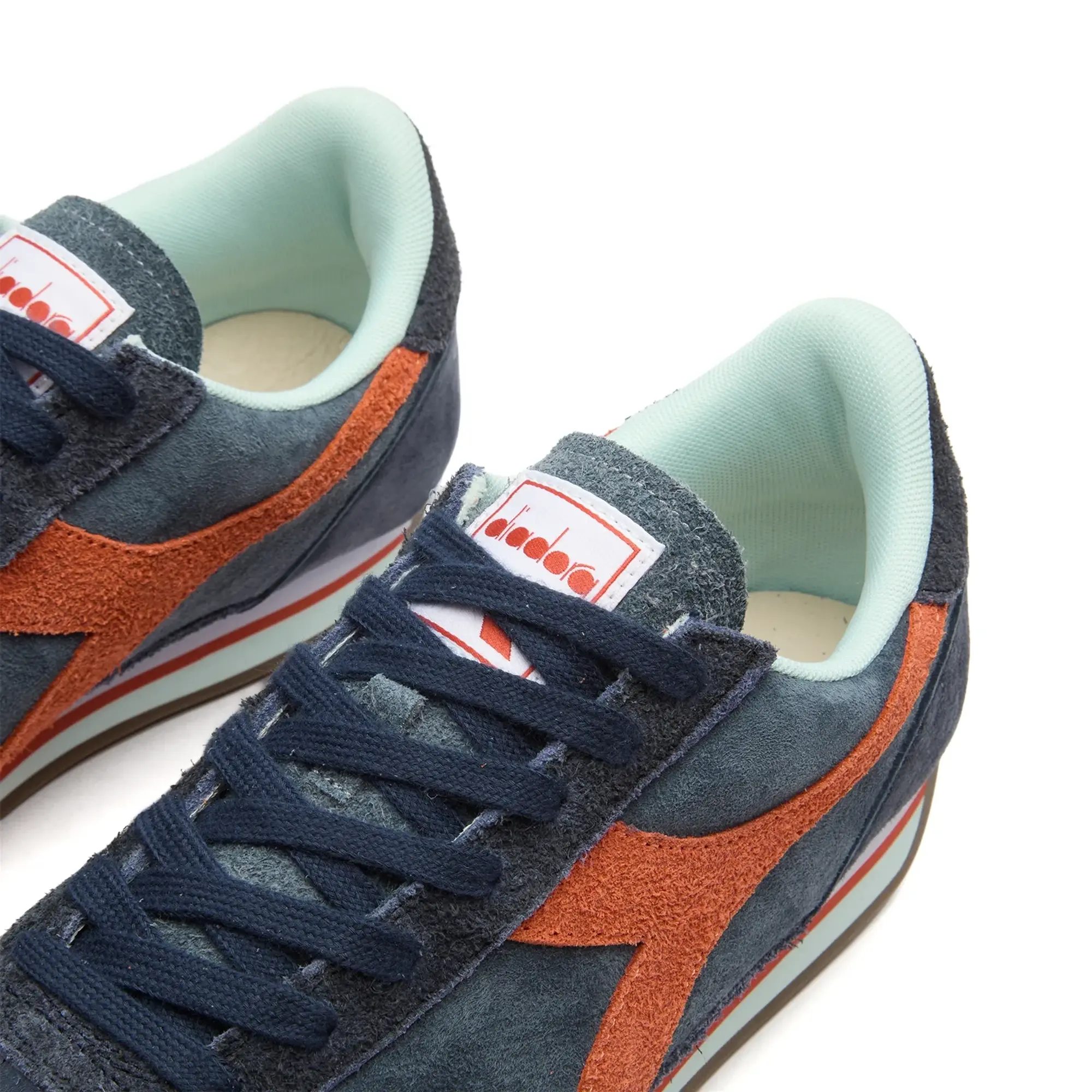Diadora Men's Rally S Sneaker Blue Ottano
