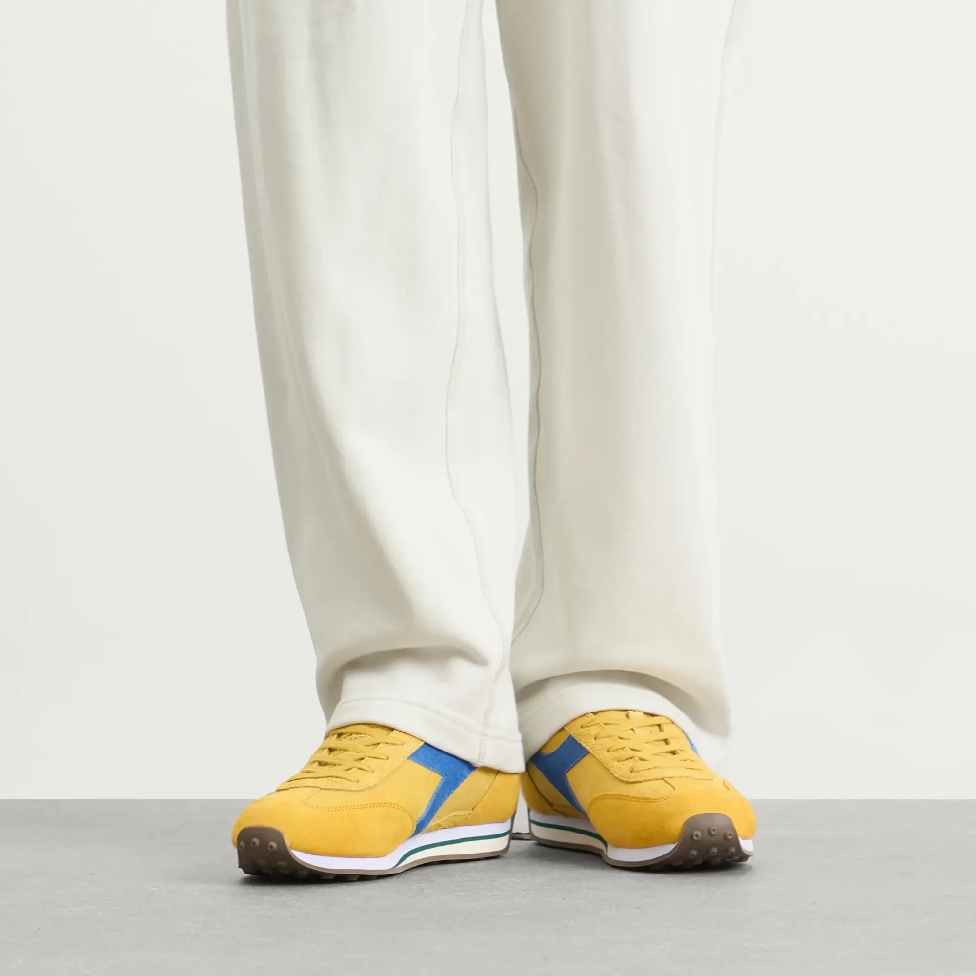 Diadora Men's Rally S Sneaker Primrose Yellow