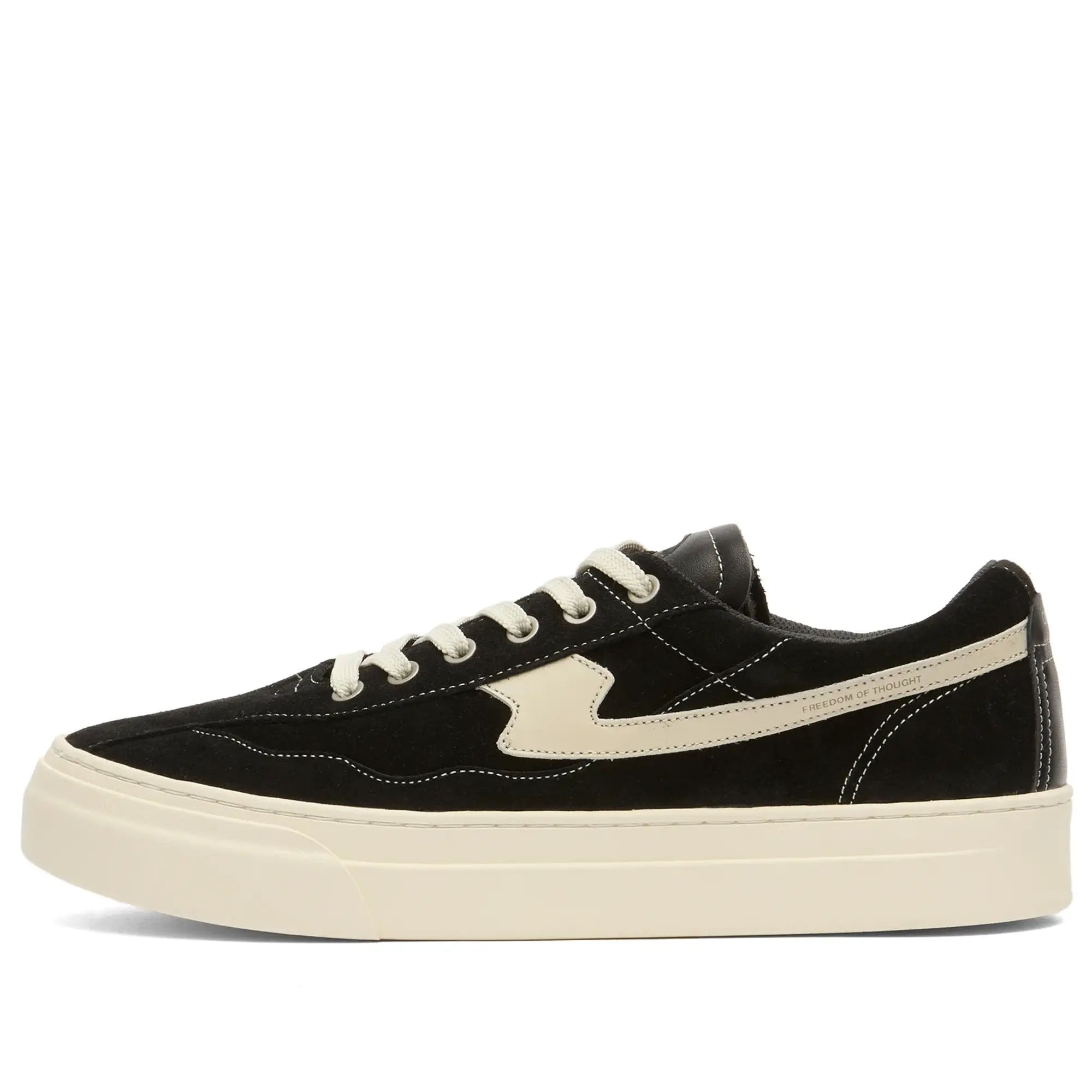 Stepney Workers Club Men's OMNI Dellow S-Strike Suede Black