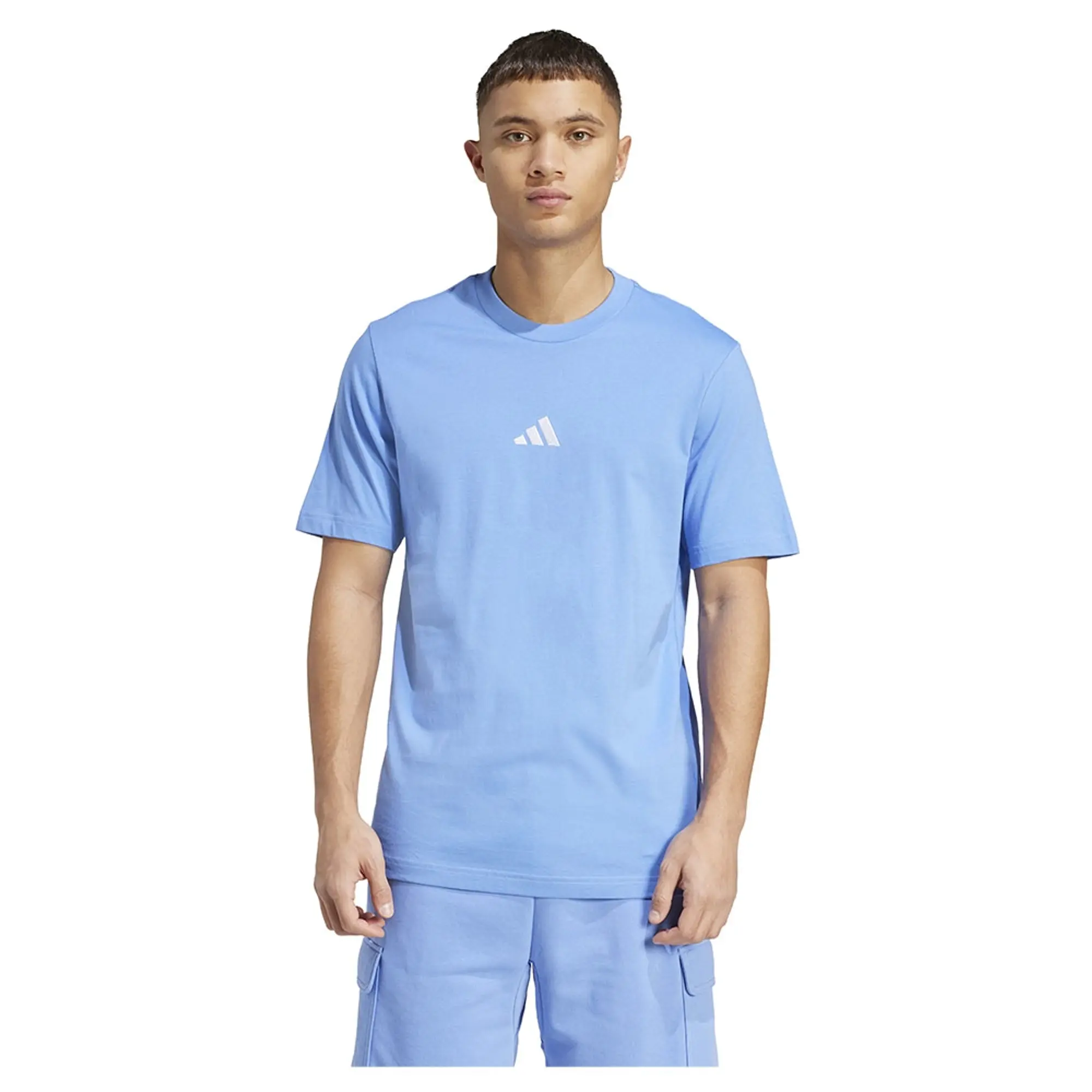 Adidas Essentials Small Logo Single Short Sleeve T-shirt
