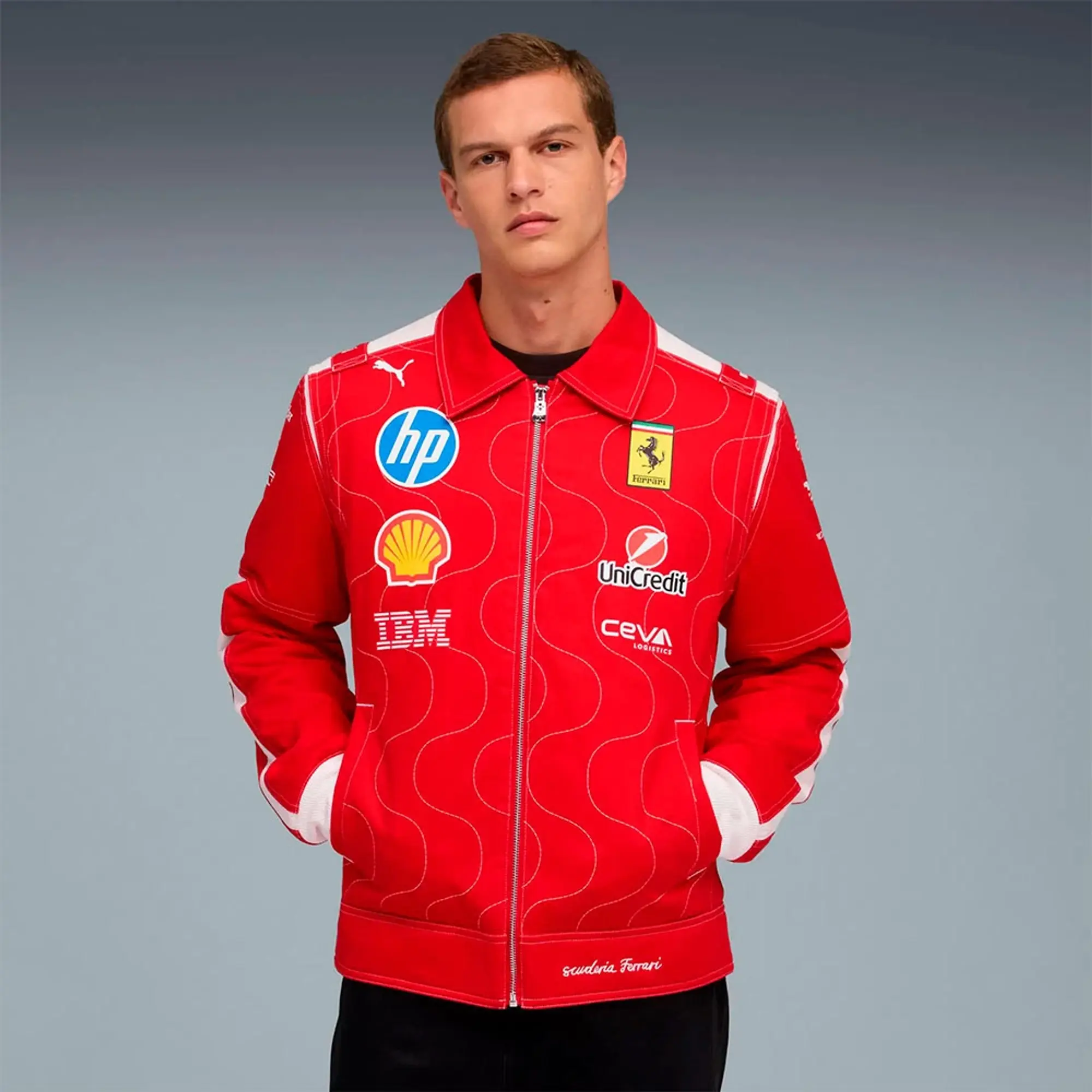 Puma Sf Team Monza Racing Bomber Jacket
