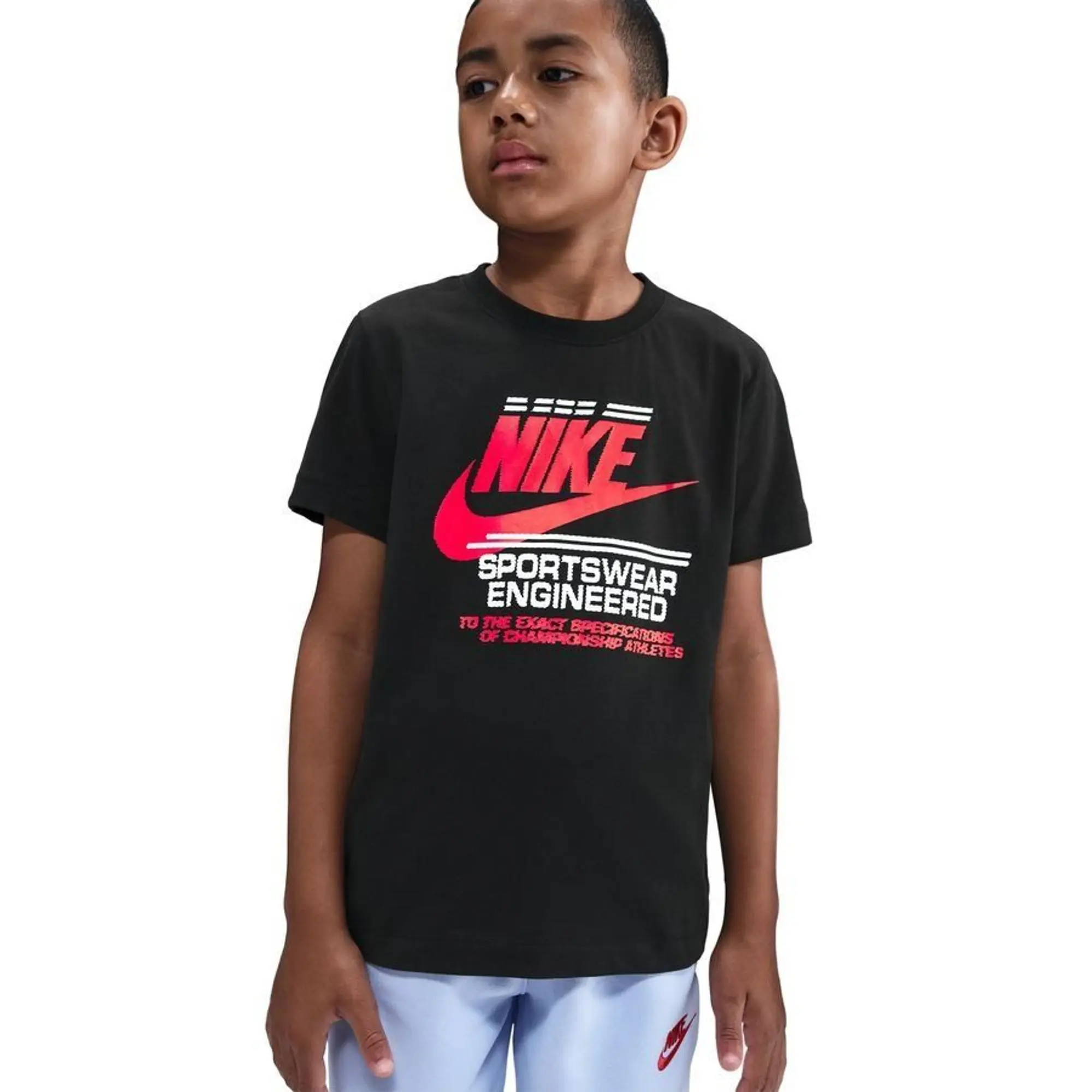Nike T-Shirt Nsw Brandmark Futura - ['Black']