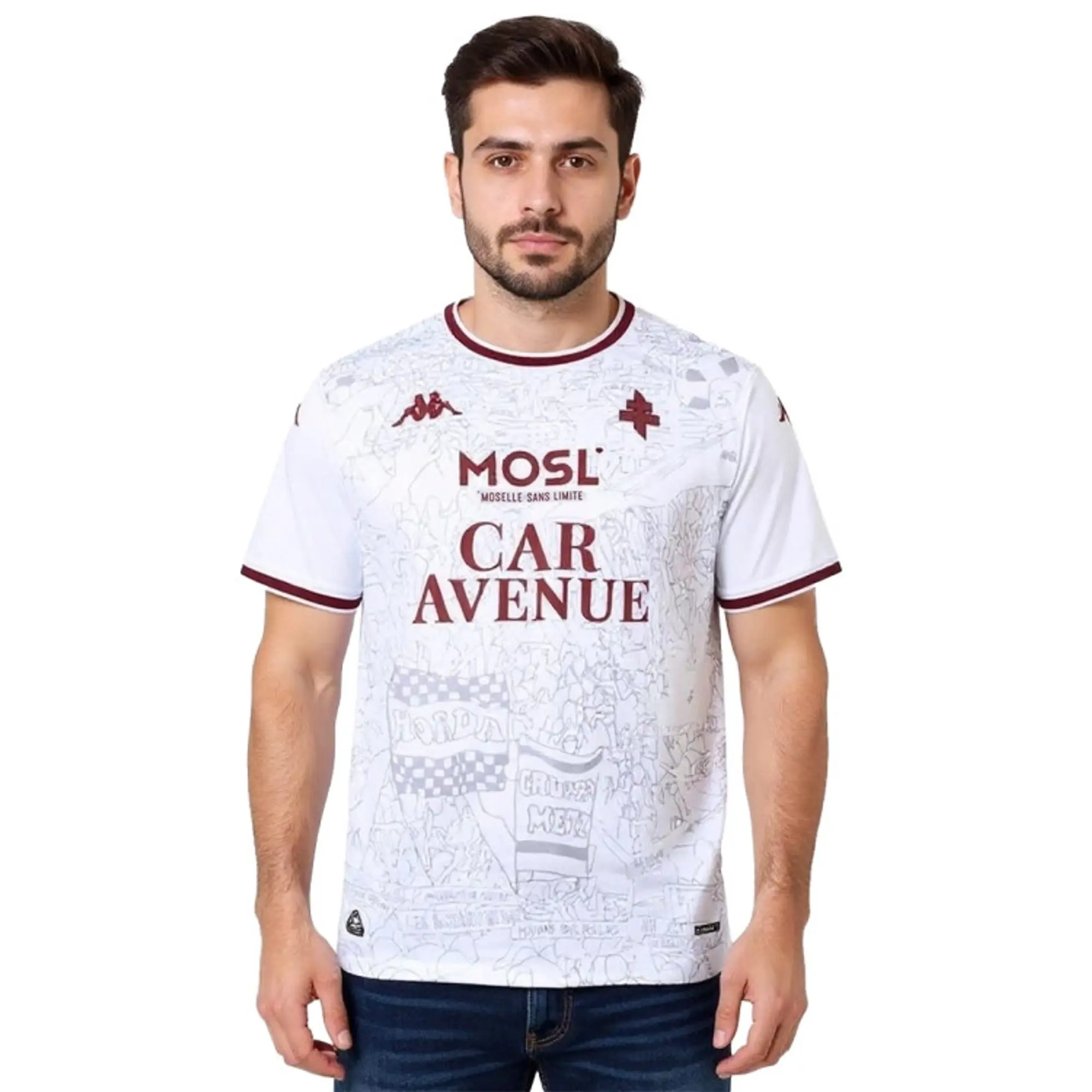 Metz Away Shirt 2025/26 - ['White']