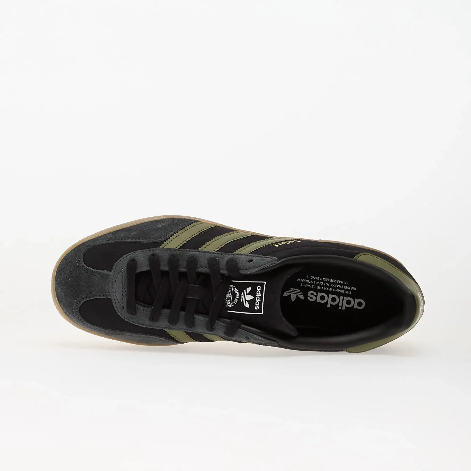 Sneakers Adidas Gazelle Indoor Core Black/ Focus Olive/ Carbon Eur 44