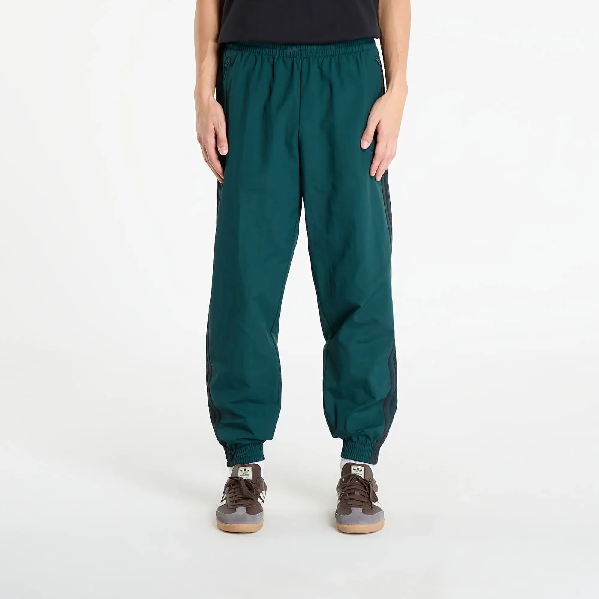 Pants Adidas Adicolor Woven Firebird Track Tracksuit Bottoms Aurora Ivy/ Black L