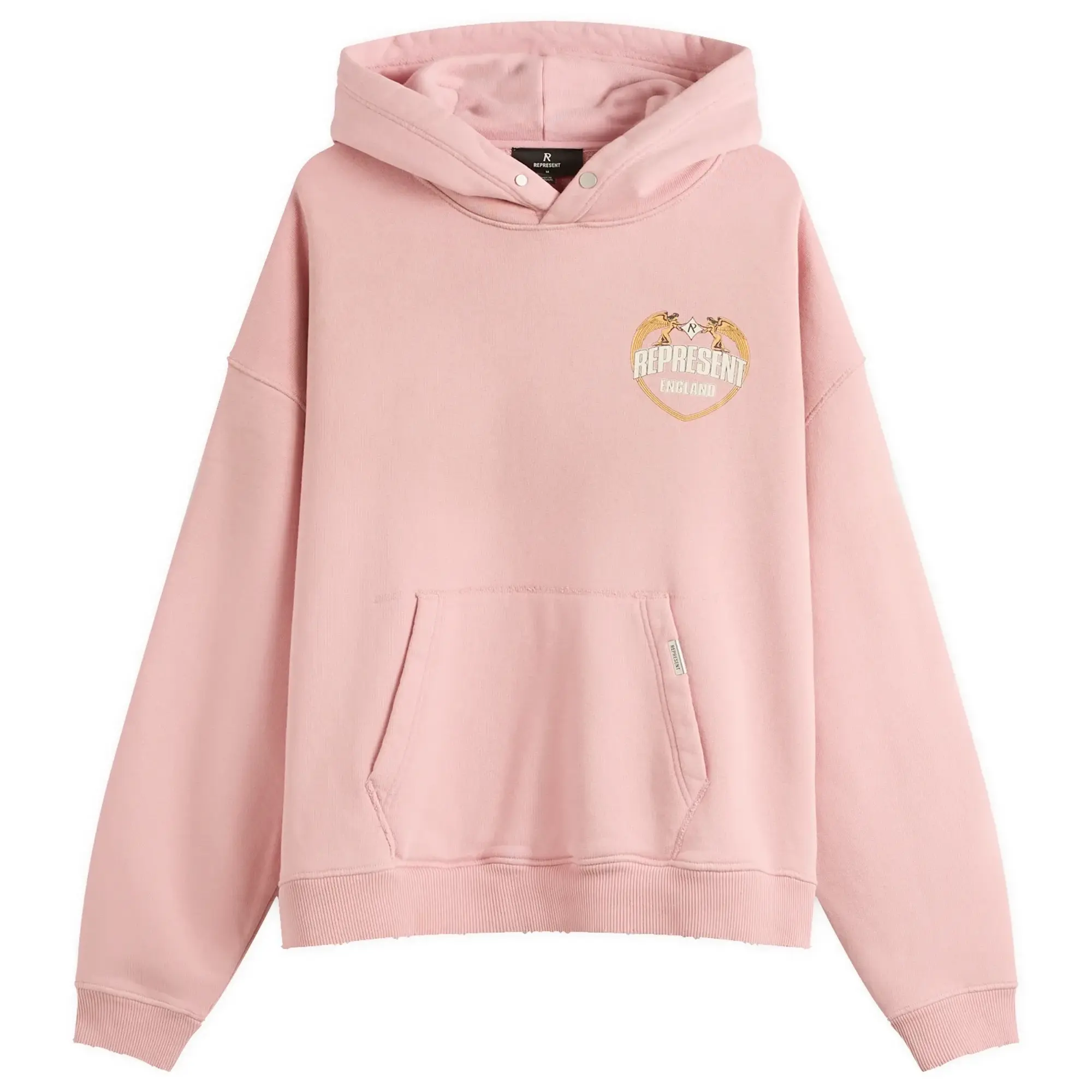 Represent Men's Angel Border Hoodie Quartz