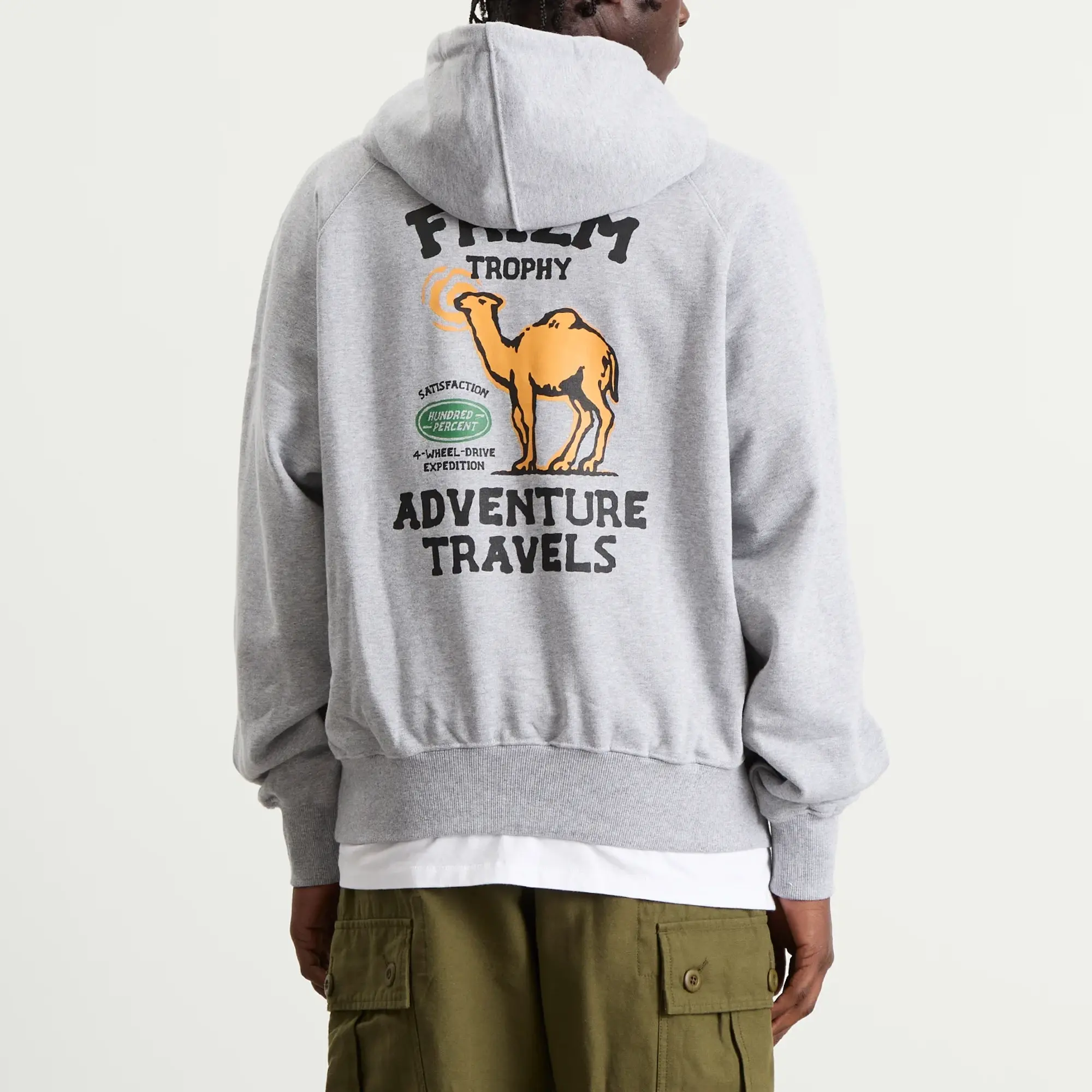 FrizmWORKS Men's Trophy Pullover Hoodie Gray